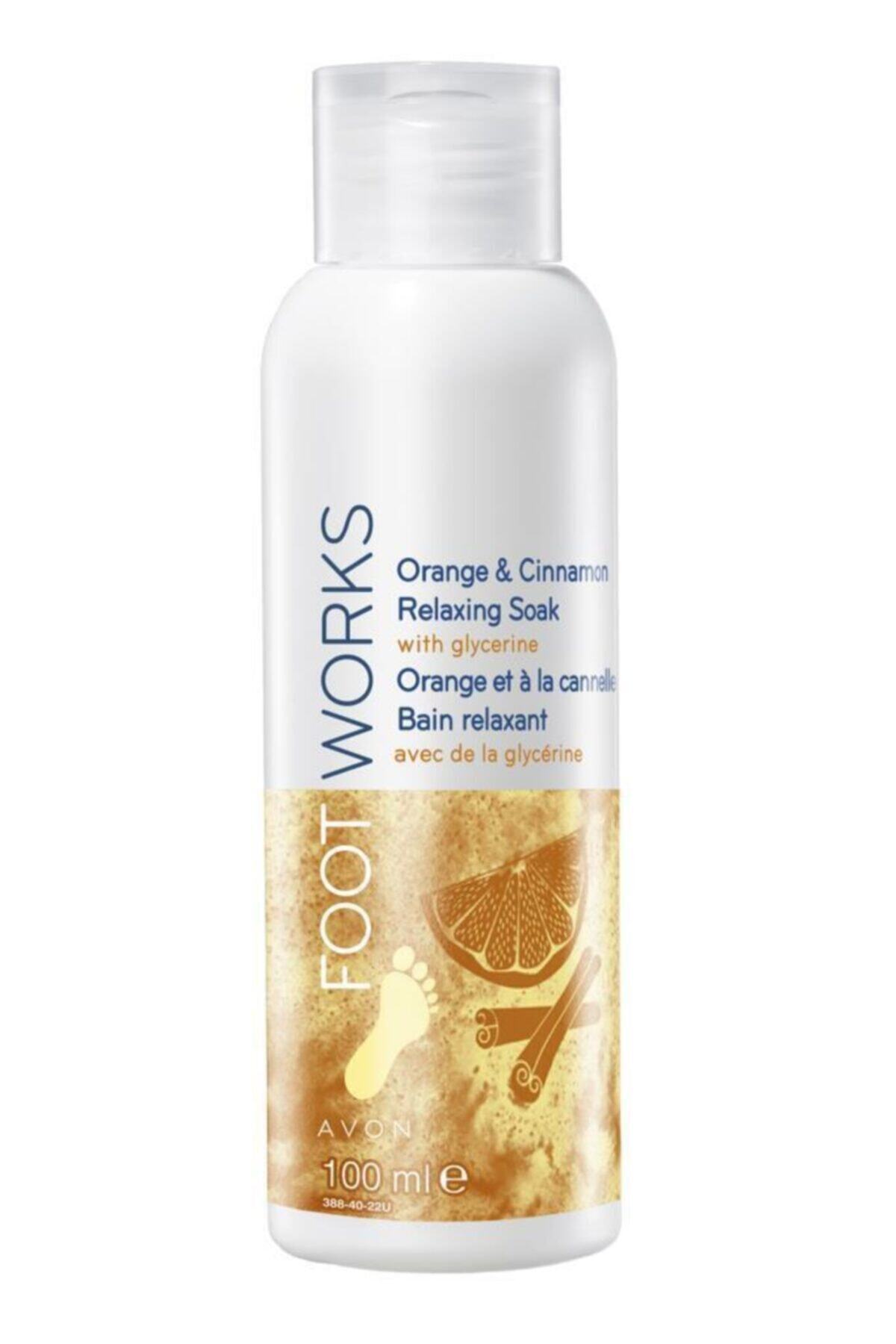 AVON Foot Works Portakal Ve Tarçın Kokulu Ayak Banyosu 100 Ml.