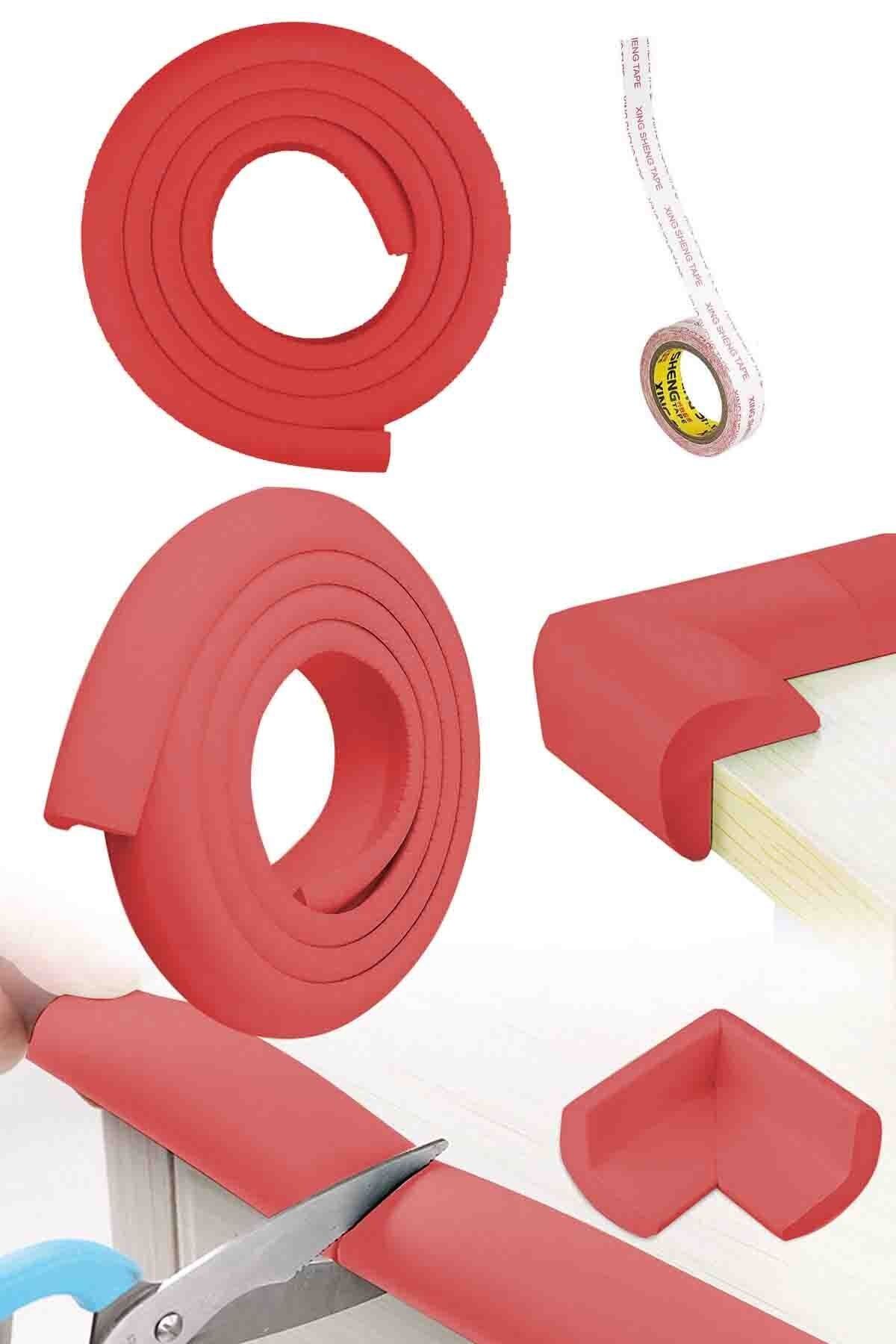 Binbirreyon Bebek Güvenlik Kenar Köşe Koruyucu Eva 2 Metre Pd059