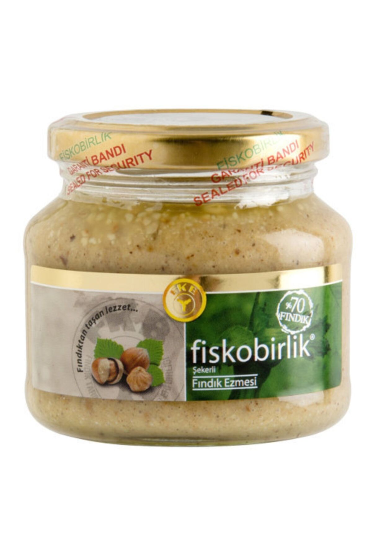 Fiskobirlik Şekerli Fındık Ezmesi Cam (300 Gr)