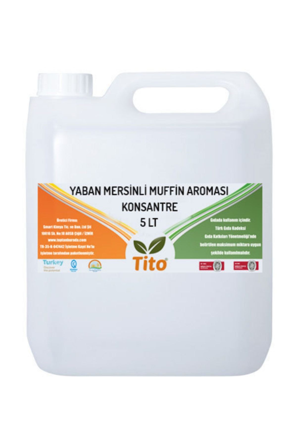 tito Yaban Mersinli Muffin Aroması 5 lt