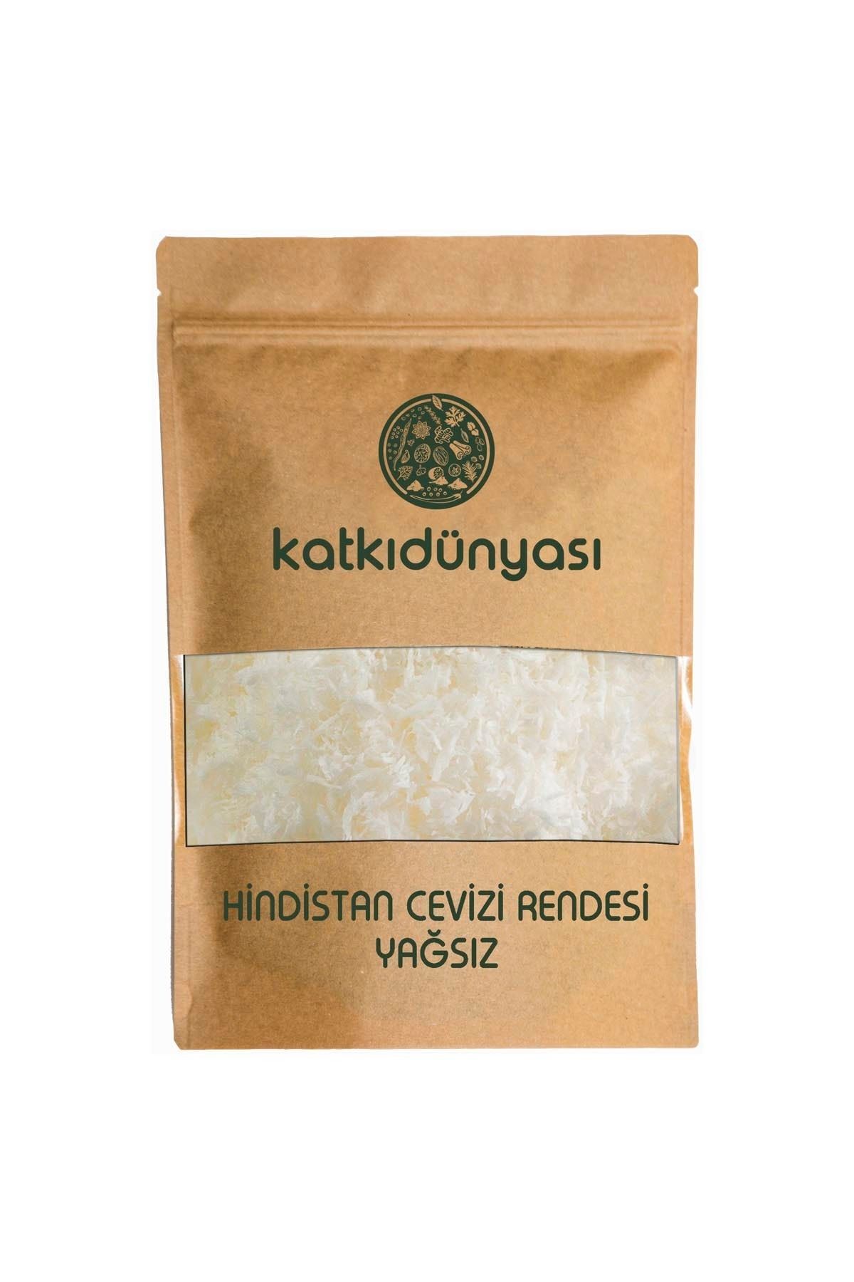Katkı Dünyası Hindistan Cevizi Rende Yağsız 1 Kg