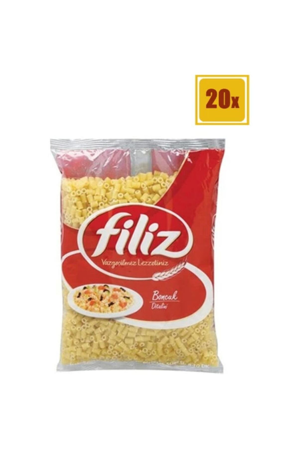 FİLİZ Boncuk Makarna 500 Gr 20'li Set (1 Koli)