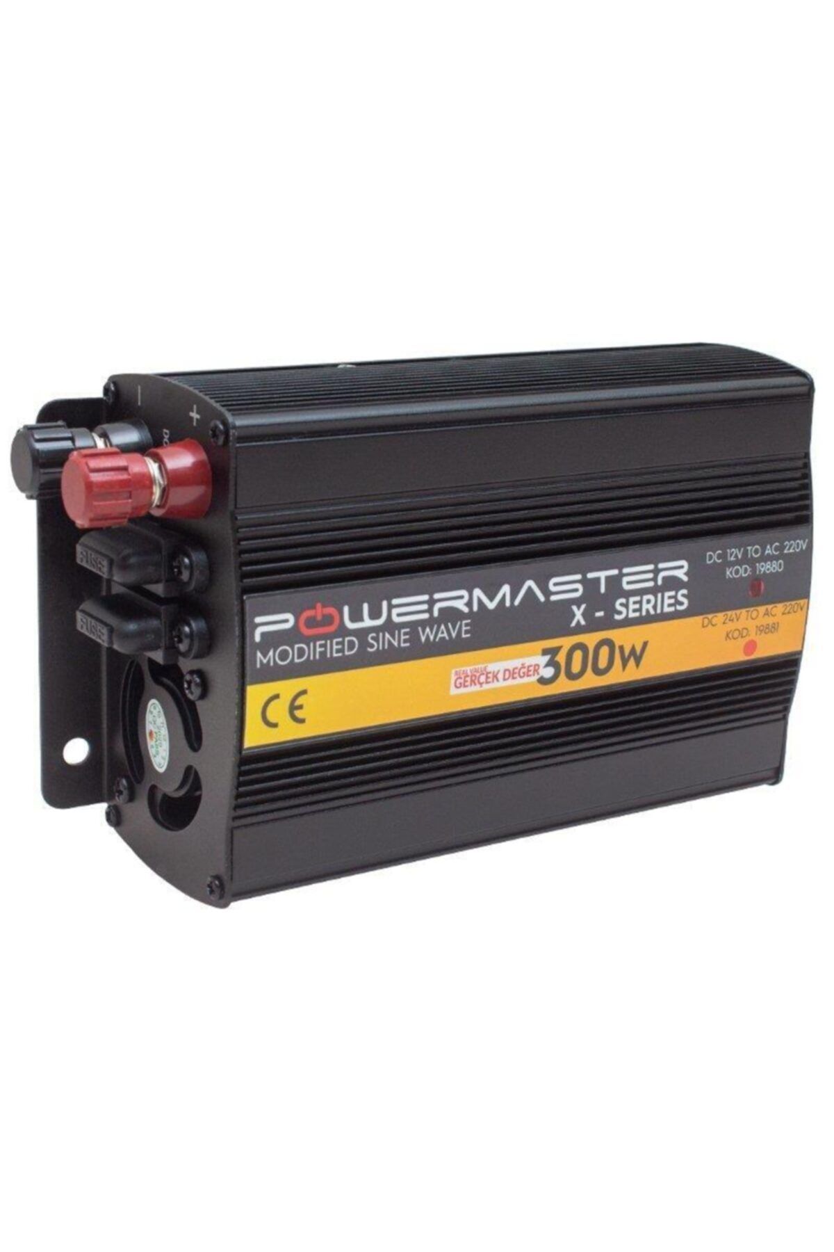 Powermaster 300watt 12v-220volt Modified Sinus Inverter