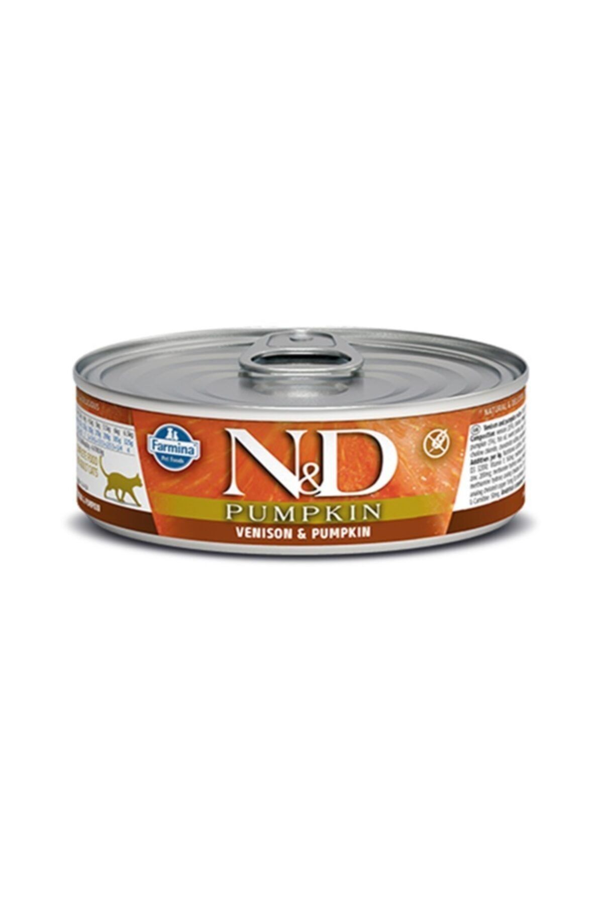 N&D Balkabaklı Geyik Etli Kedi Konservesi 80 Gr X 12 Adet