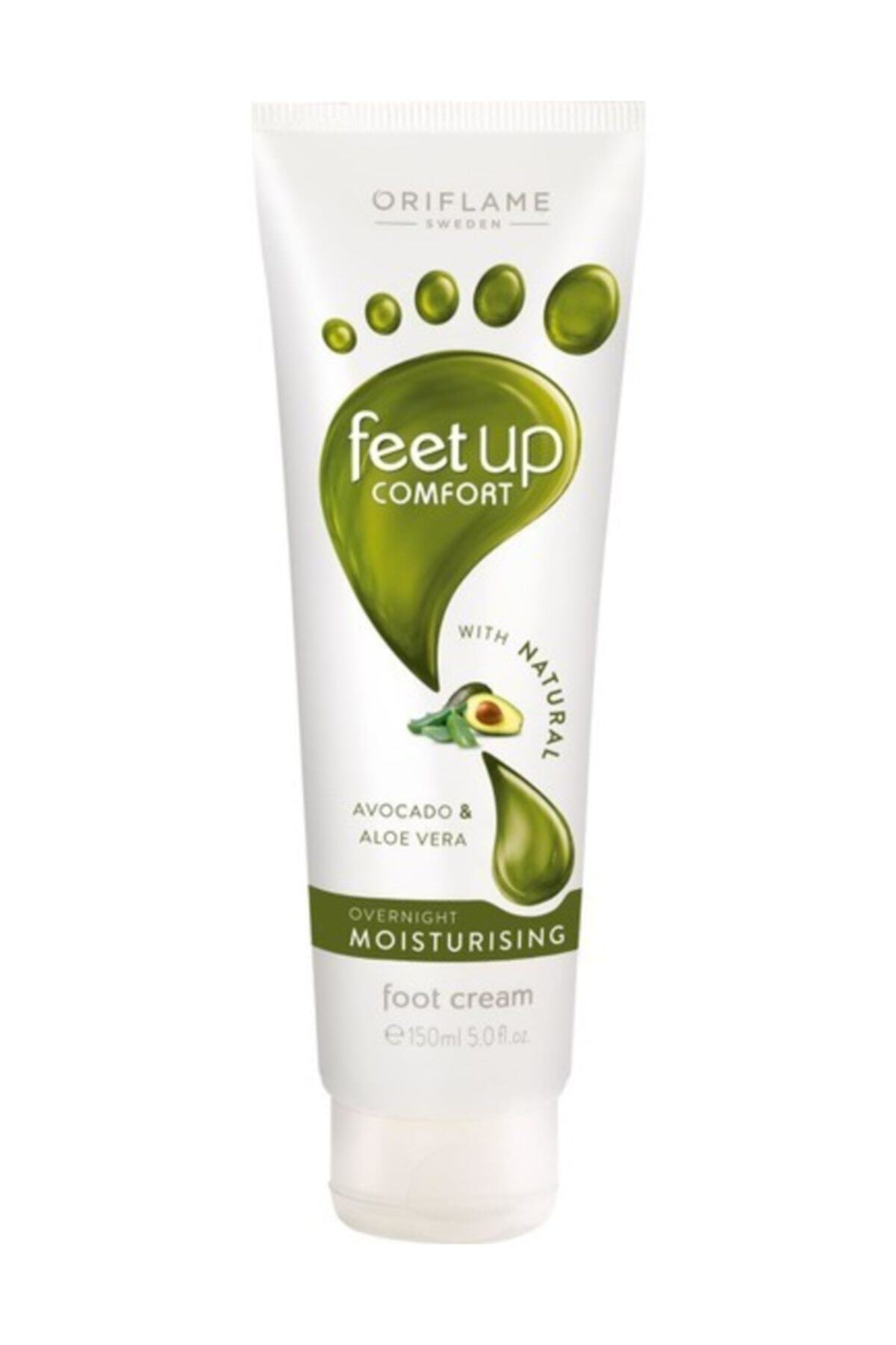 Oriflame Feet Up Comfort Gece Boyu Nemlendirici Ayak Kremi Büyük Boy -150 Ml