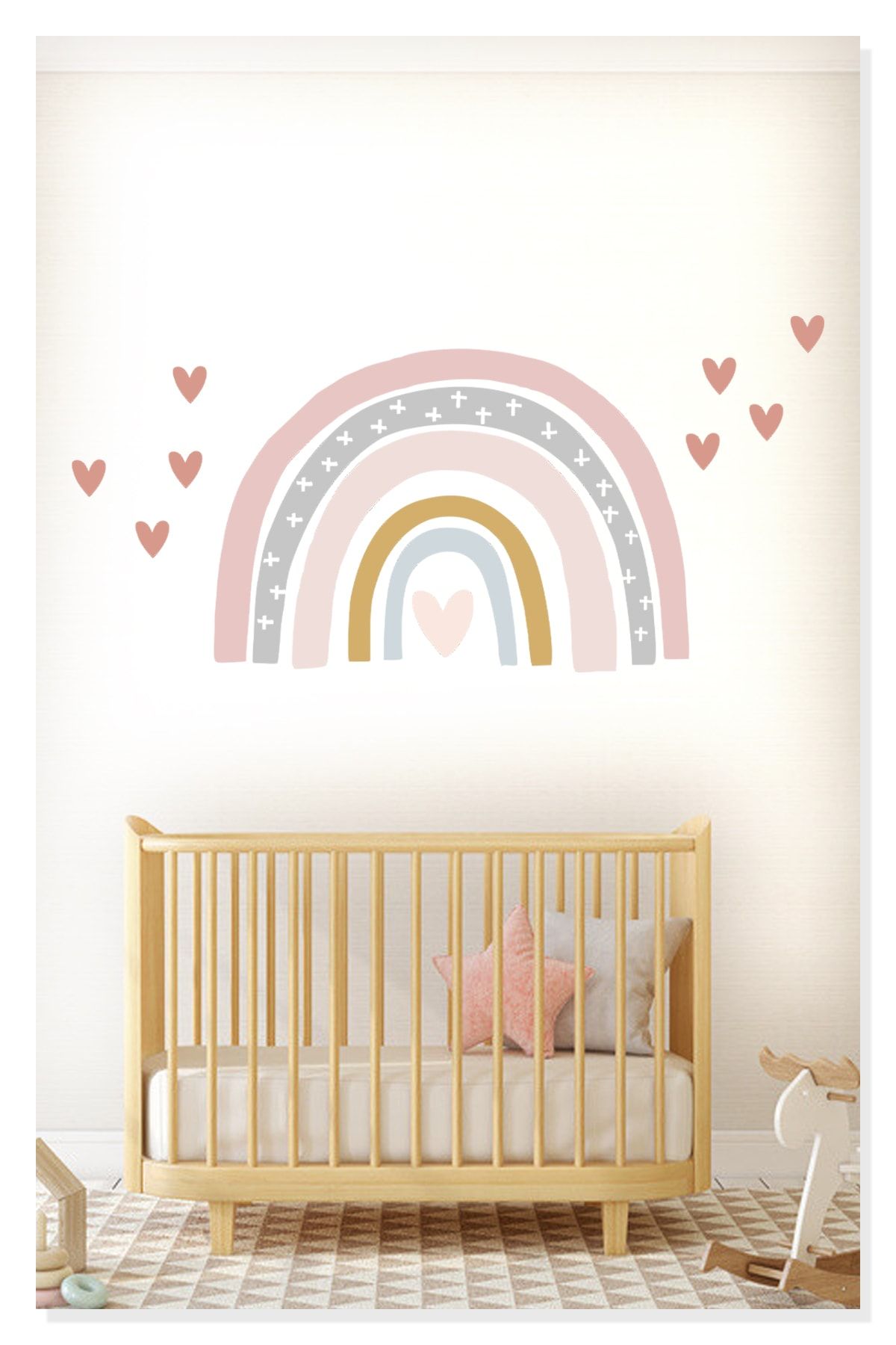 Sticker Sepetim Kalpler Ve Soft Renkli Gokkusagi Cocuk Odasi Duvar Sticker Fiyati Yorumlari Trendyol Sticker Sepetim Kalpler Ve Soft Renkli Gokkusagi Cocuk Odasi Duvar Sticker Fiyati Yorumlari Trendyol