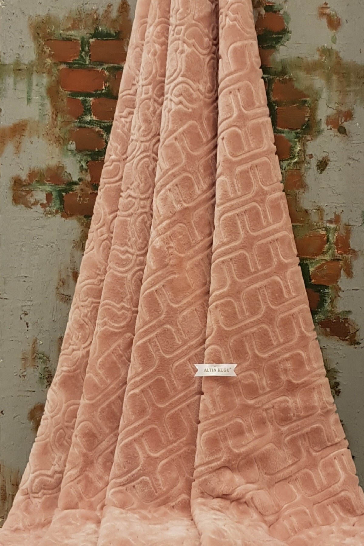 Dinarsu Romance Embos Battaniye Çift Kişilik V2- Güldefne