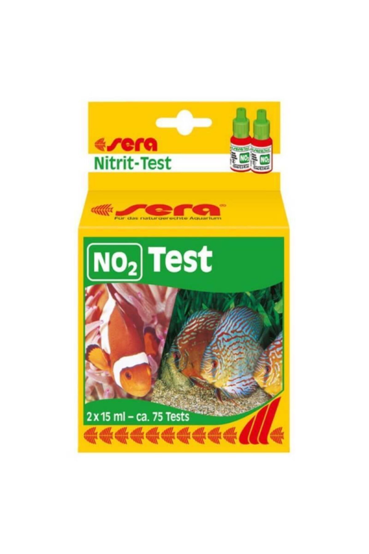 SERA No2 Test Akvaryum Nitrit Testi 15ml 15 Ölçüm