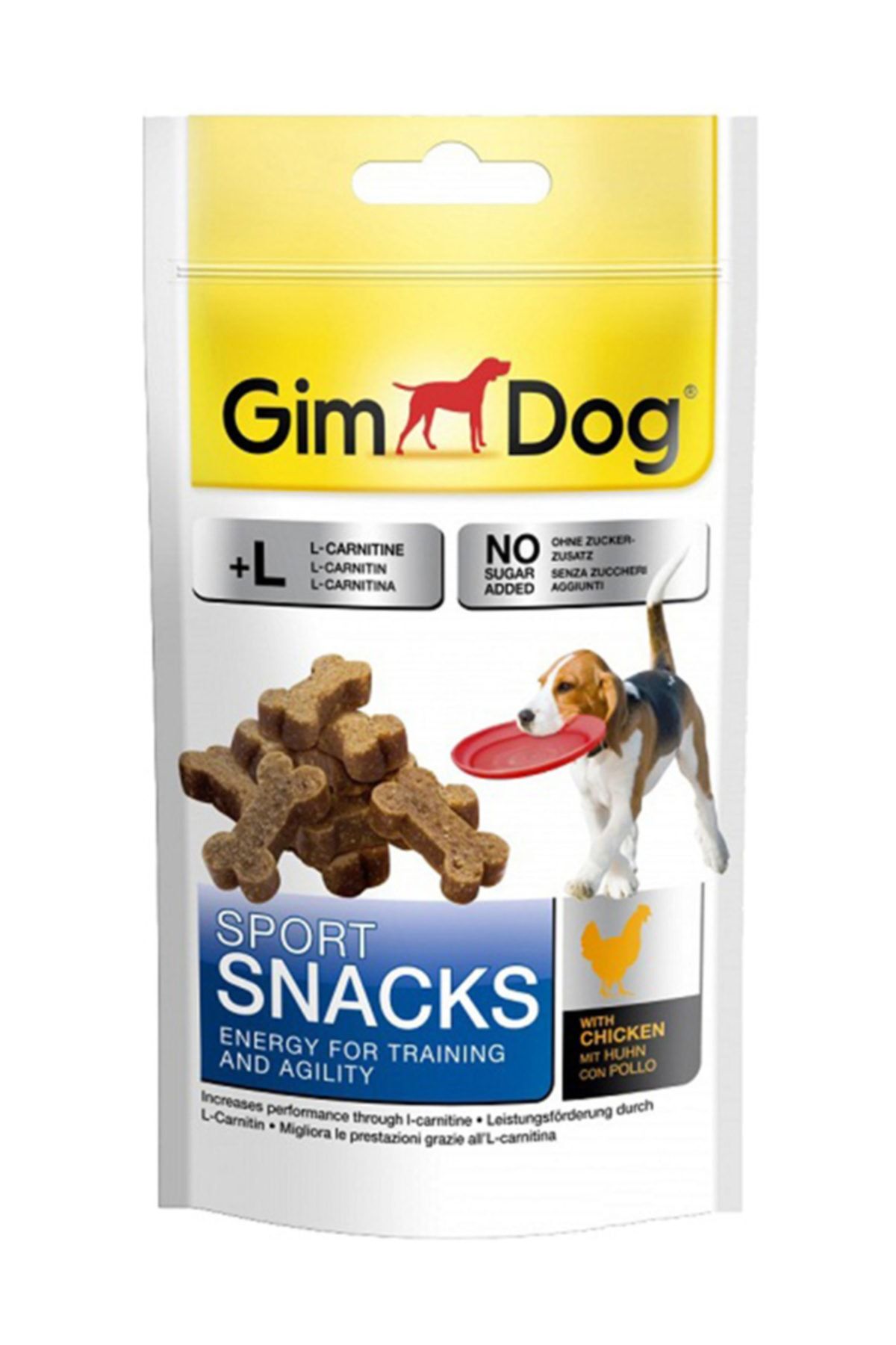 Gimdog Sport Snacks Tavuklu Ve L-carnitinli Köpek Ödül 60gr