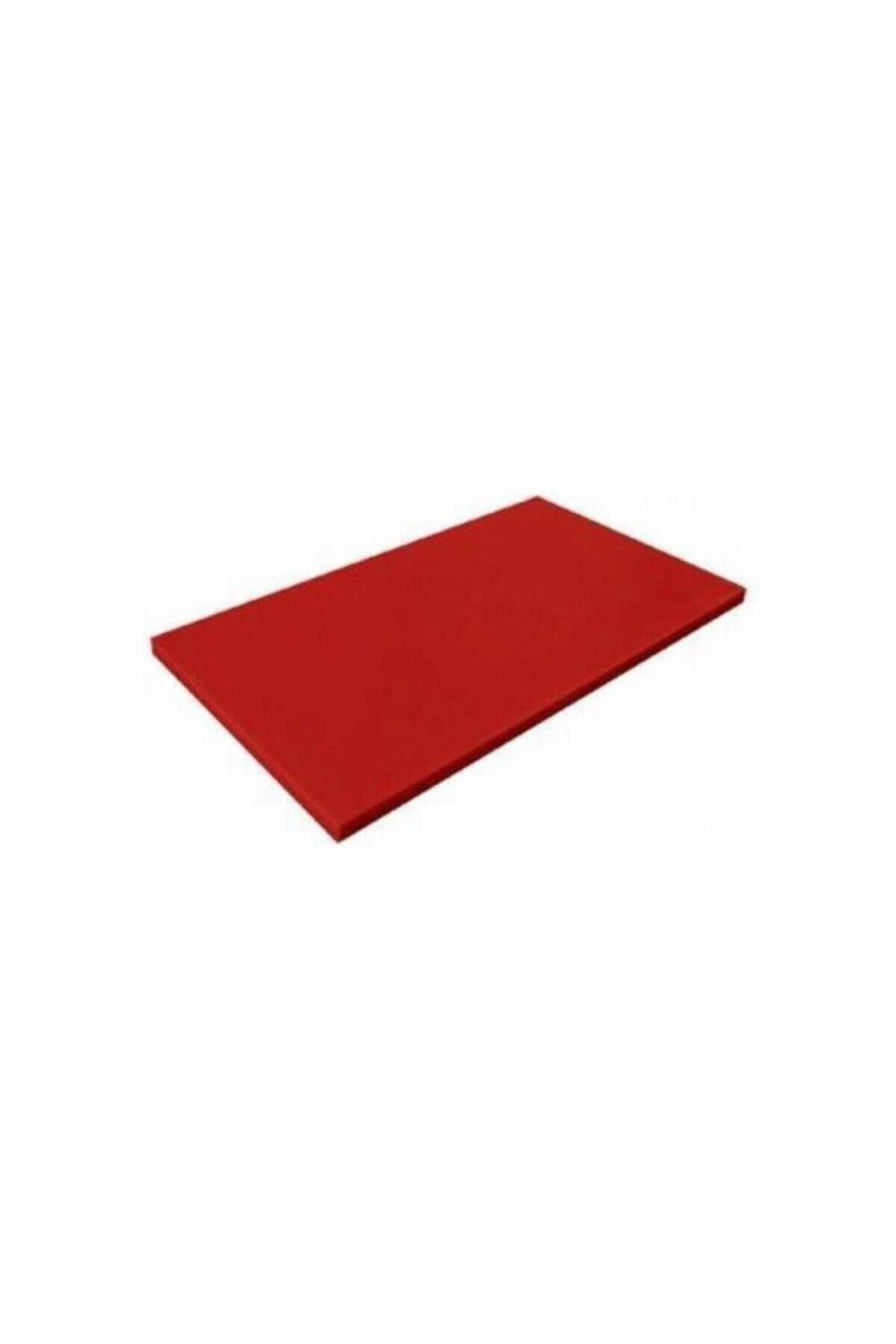 TÜRKAY POLİETİLEN Tabakçı Çanakçı Kesme Tahtası Kırmızı 25x30x1,5 Cm