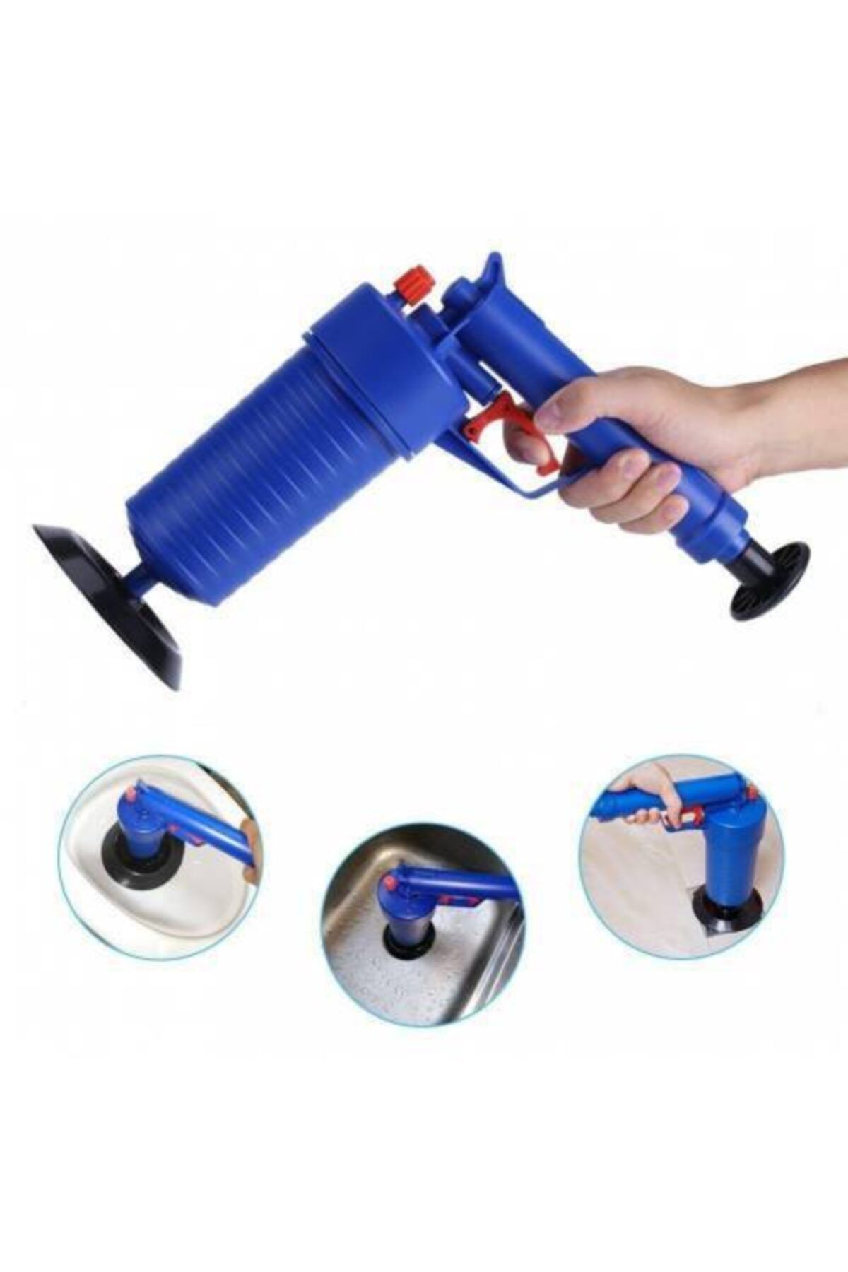 Air Pump Plus Blaster Plunger Pompa Lavabo Gider Açıcı