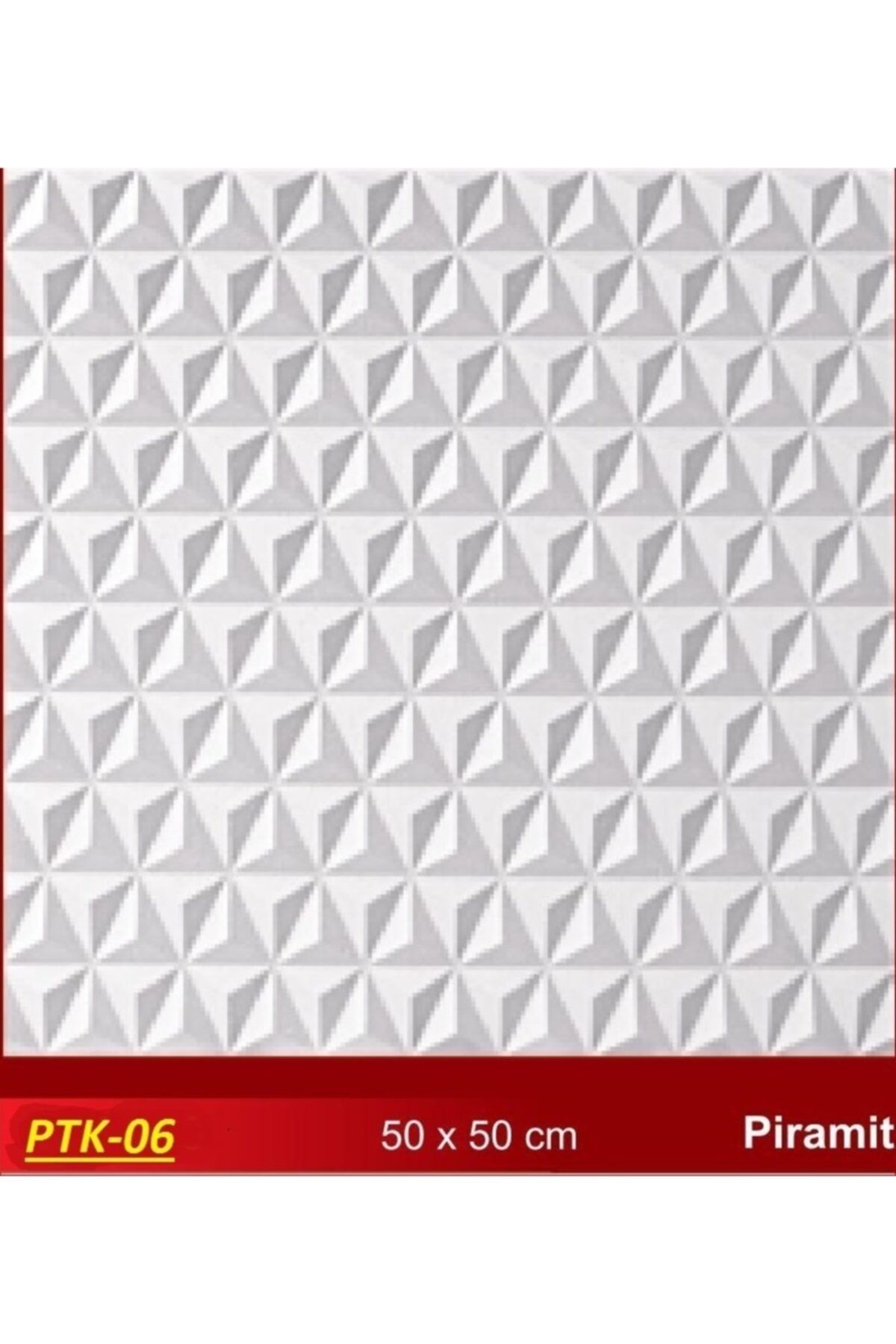 PAKPİYER Tavan Kaplama Kartonpiyer Stropiyer 50x50 Ptk- Pramit Tavan Kaplama 20 Ad (5m2)