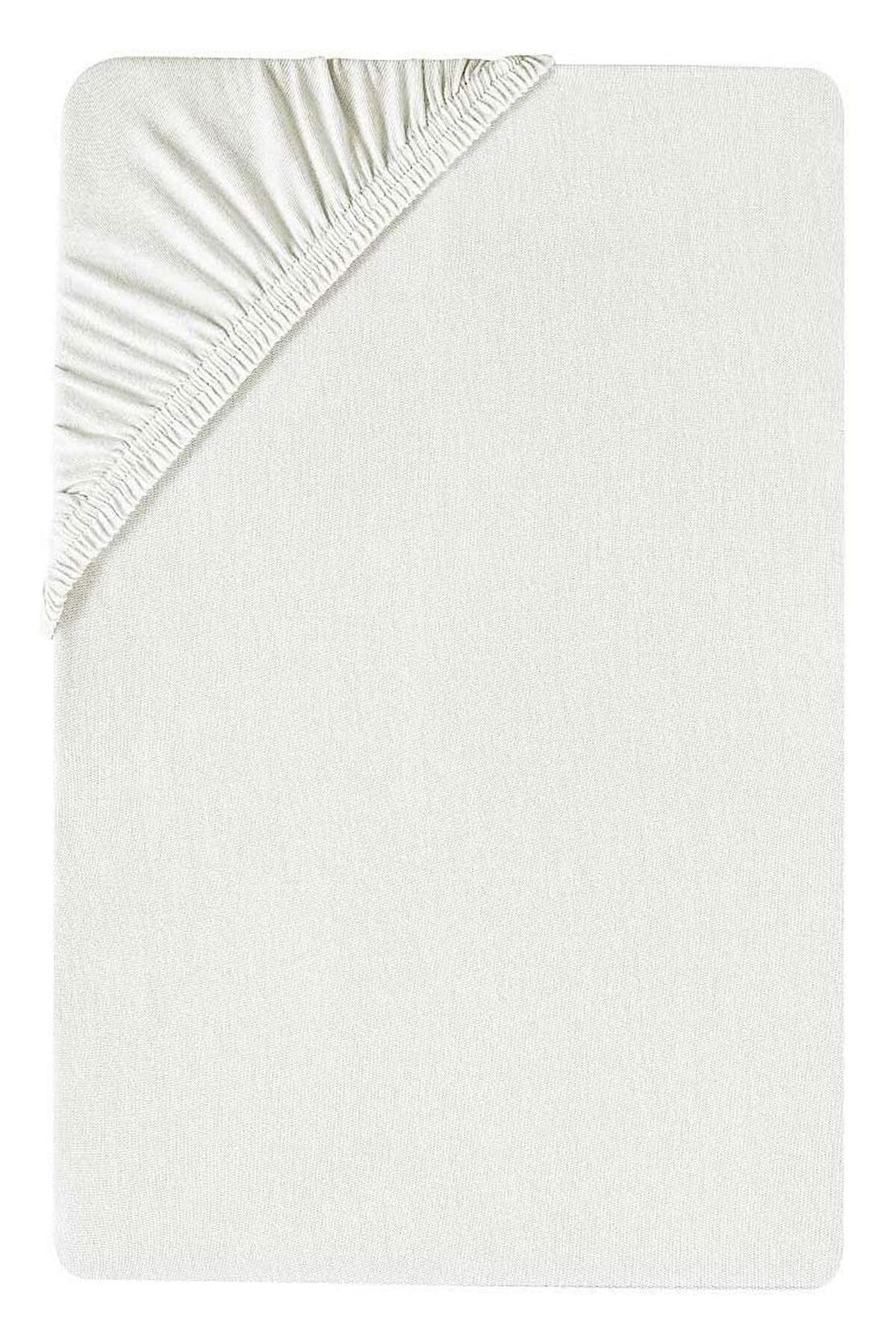 COTENCONCEPT 100x200 + 25 Cm Düz Pamuklu Tek Kişilik Lastikli Fitted Penye Çarşaf