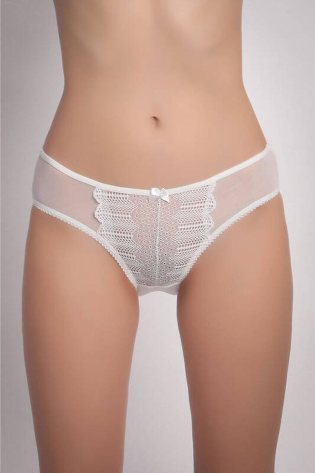 Merry Secret's Kadın Ekru Güpür Işlemeli Slip 51022
