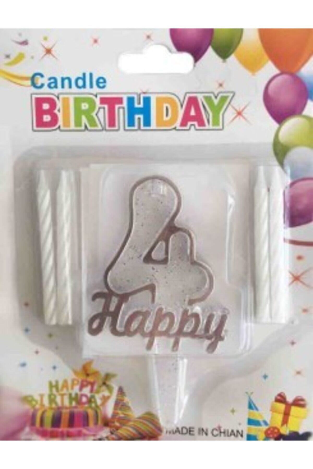 NEWOTO Mum 4 Yaş Happy Yazılı Gümüş Pk:1 Kl:600