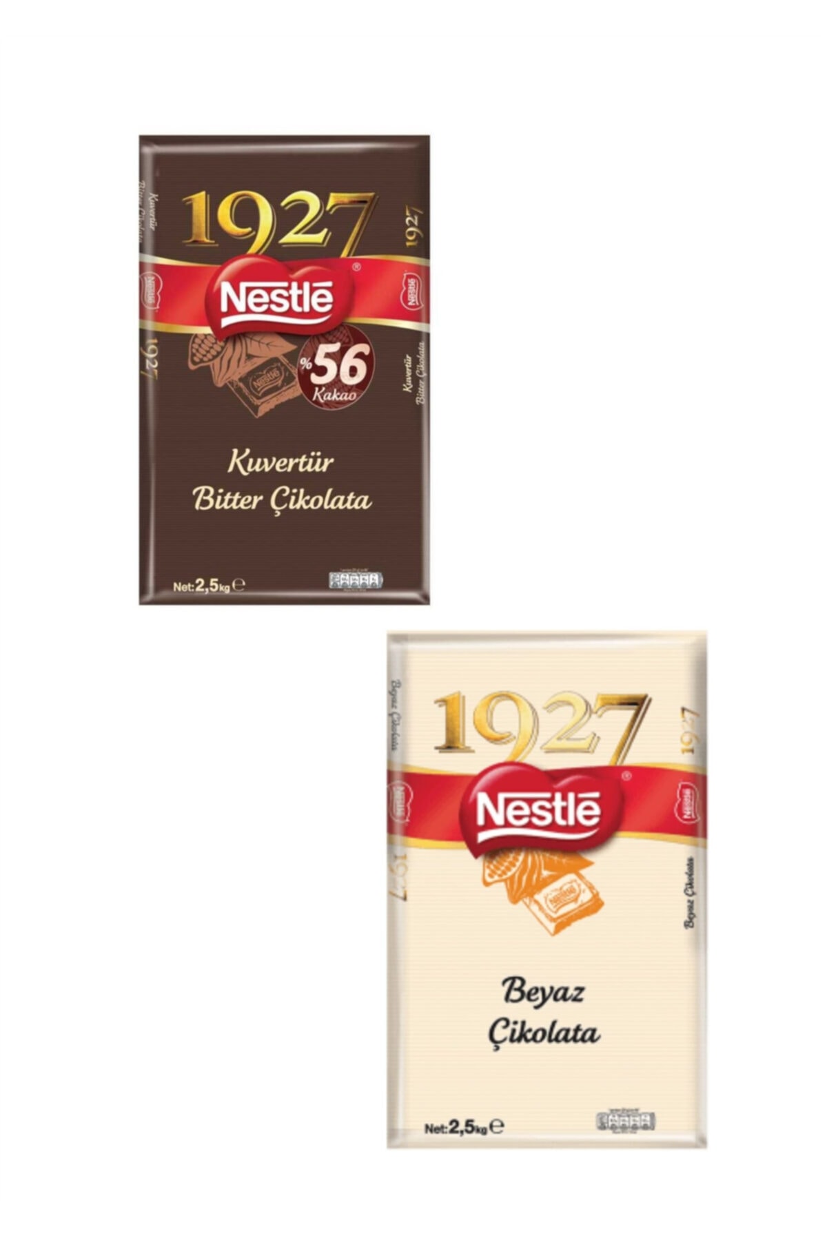 Nestle Bitter Kuvertür 2.5 kg Beyaz Kuvertür 2.5 kg