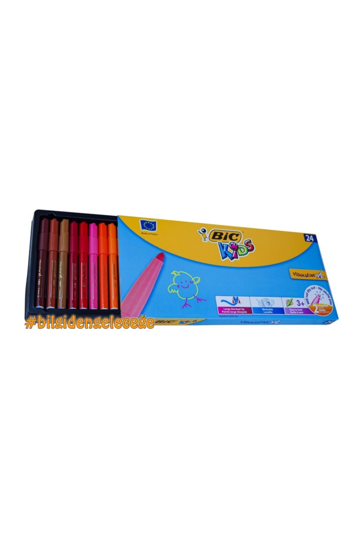 Bic Visacolor Xl 24'lü Keçeli Boya Kalemi