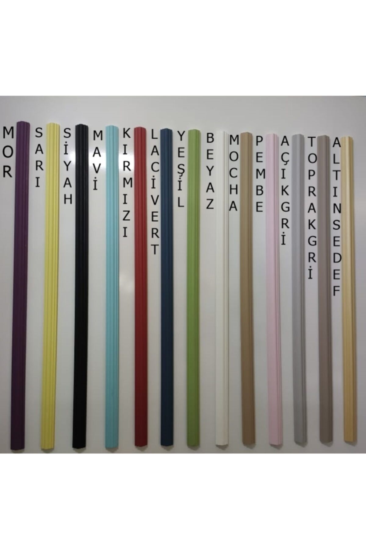 DECOSA Duvar Çıtası Dekoratif Kendinden Yapışkanlı Stropiyer 4cm 100cm Beyaz