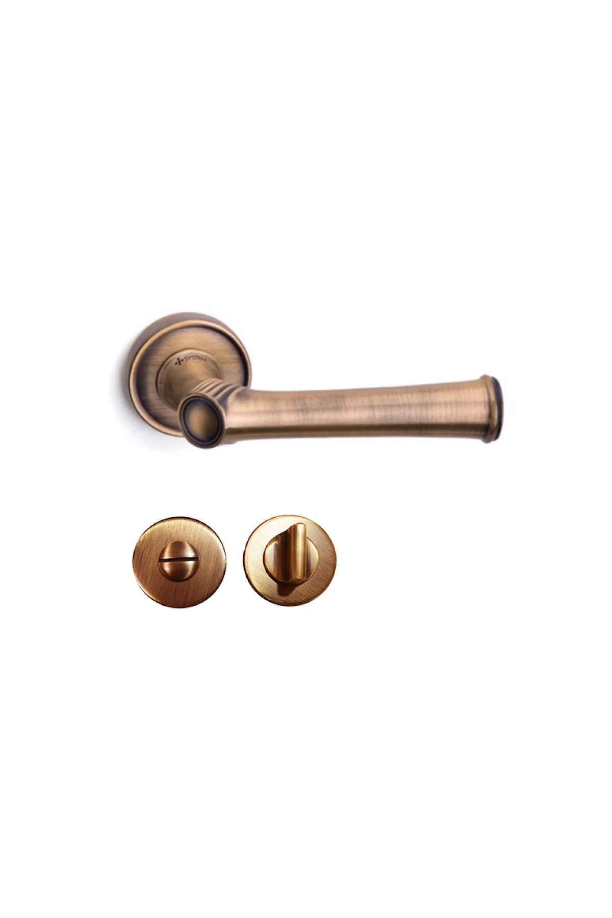 System Antik Mat Wc Kapı Kolu