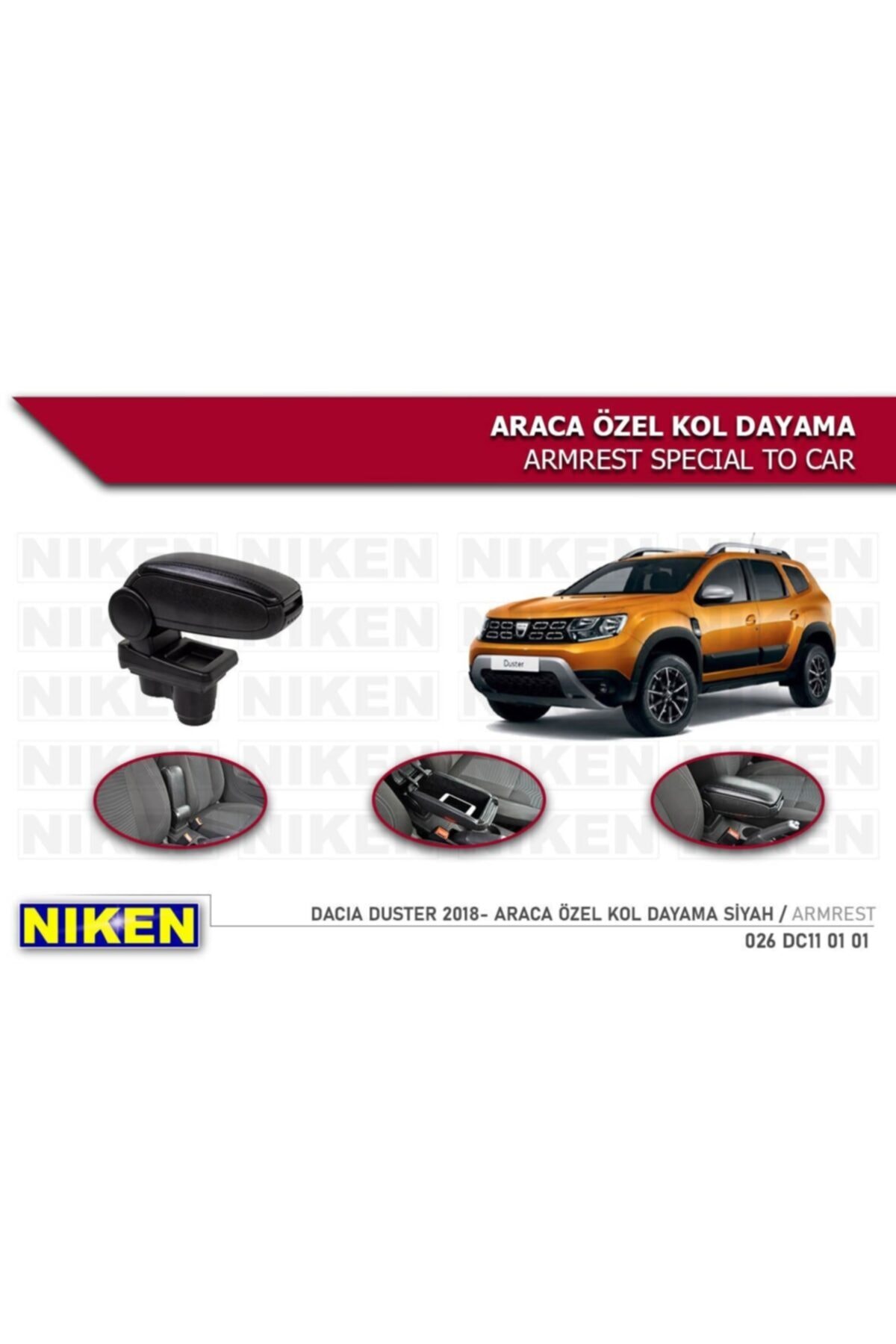 niken dacia duster kol dayama kolcak vidasiz konsol 2018 fiyati yorumlari trendyol