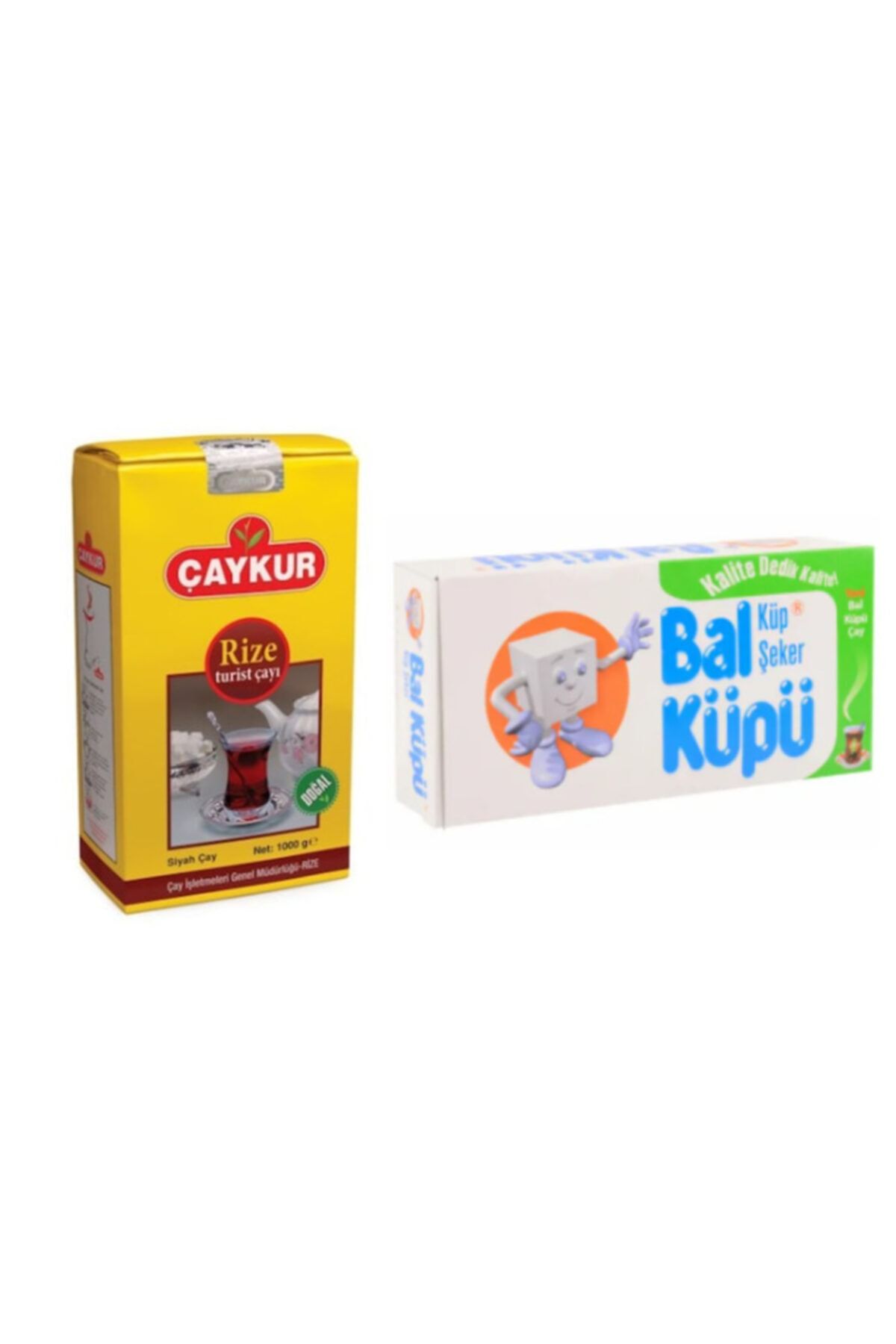 Bal Küpü Şeker Çay (1 Kg Şeker+1 Kg Çaykur Rize Turist Çay)