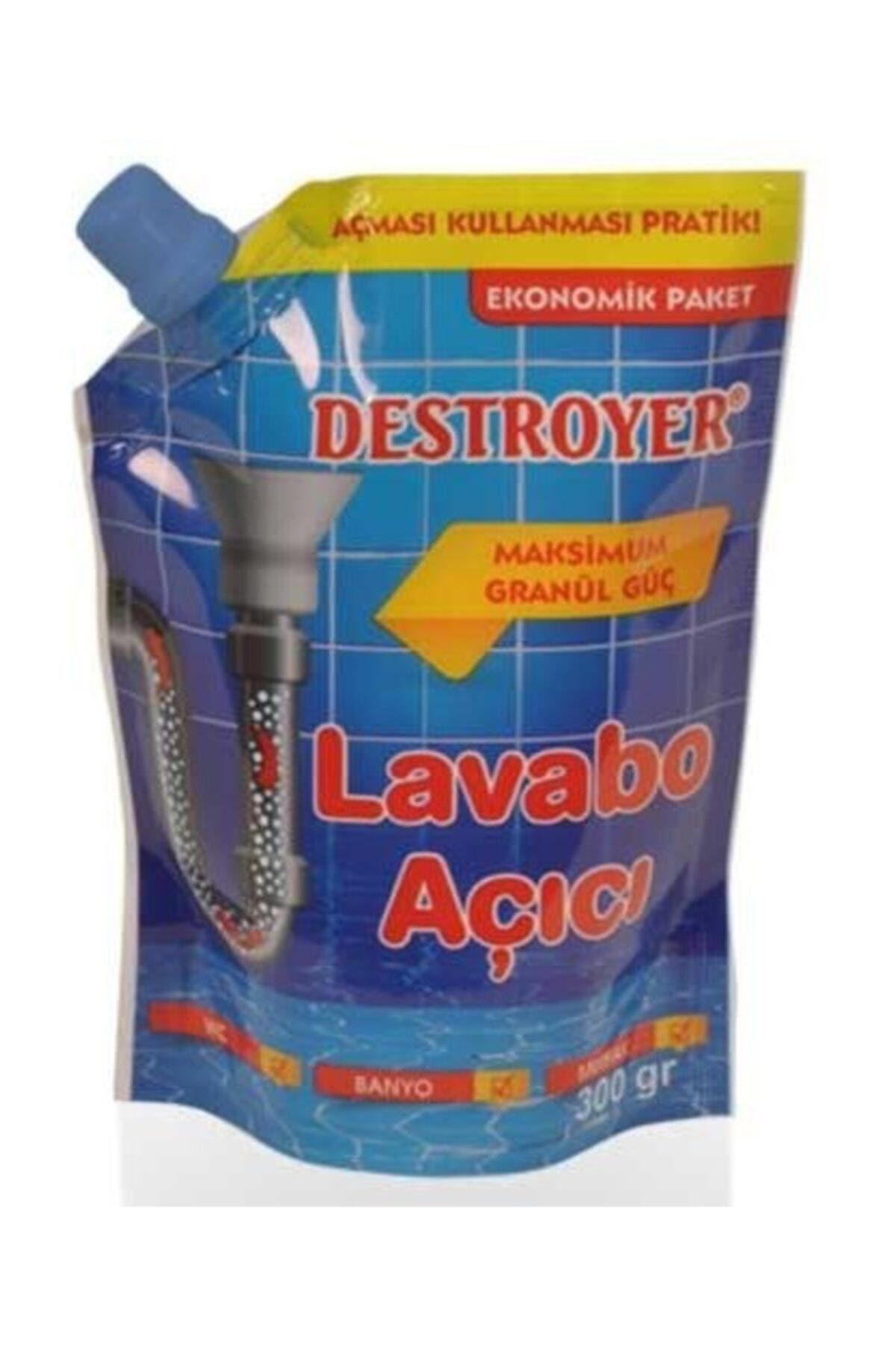 destroyer Kostik Gider Ve Logar Açıcı 300 gr Lavabo Açıcı