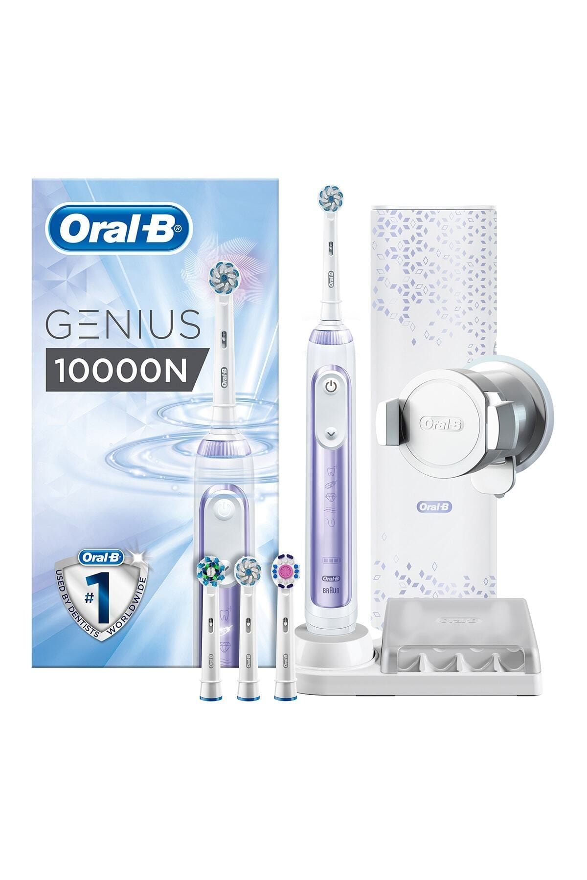 OralB Genius 10000 Orchid Purple Şarj Edilebilir Diş Fırçası