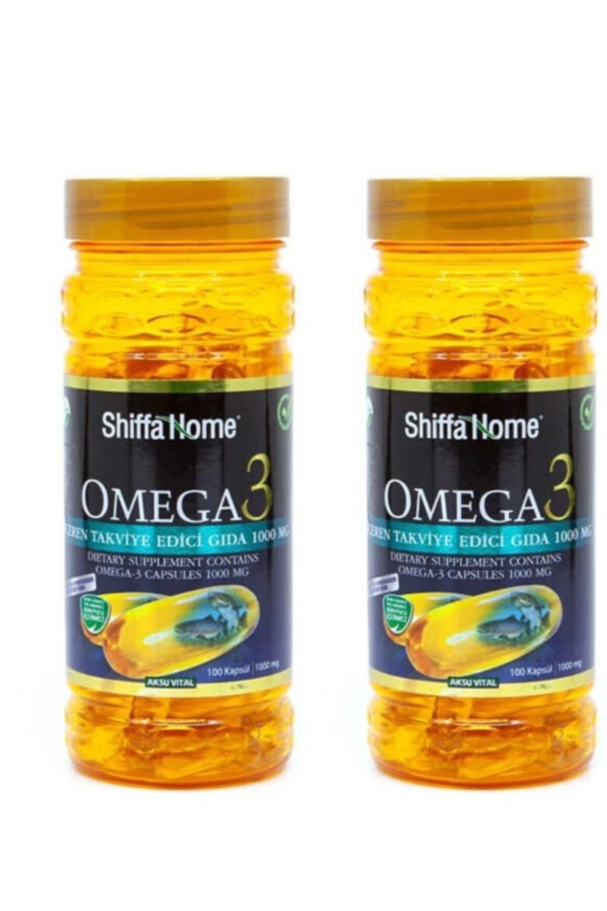 Aksu Vital Omega-3 1000 Mg 100 Softjel X 2 Adet