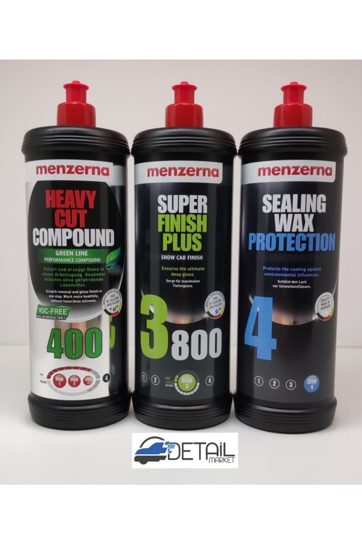 Menzerna Yeşil 400 3800 Sealingwax Pasta Hare Boya Kor. Set 1 Lt