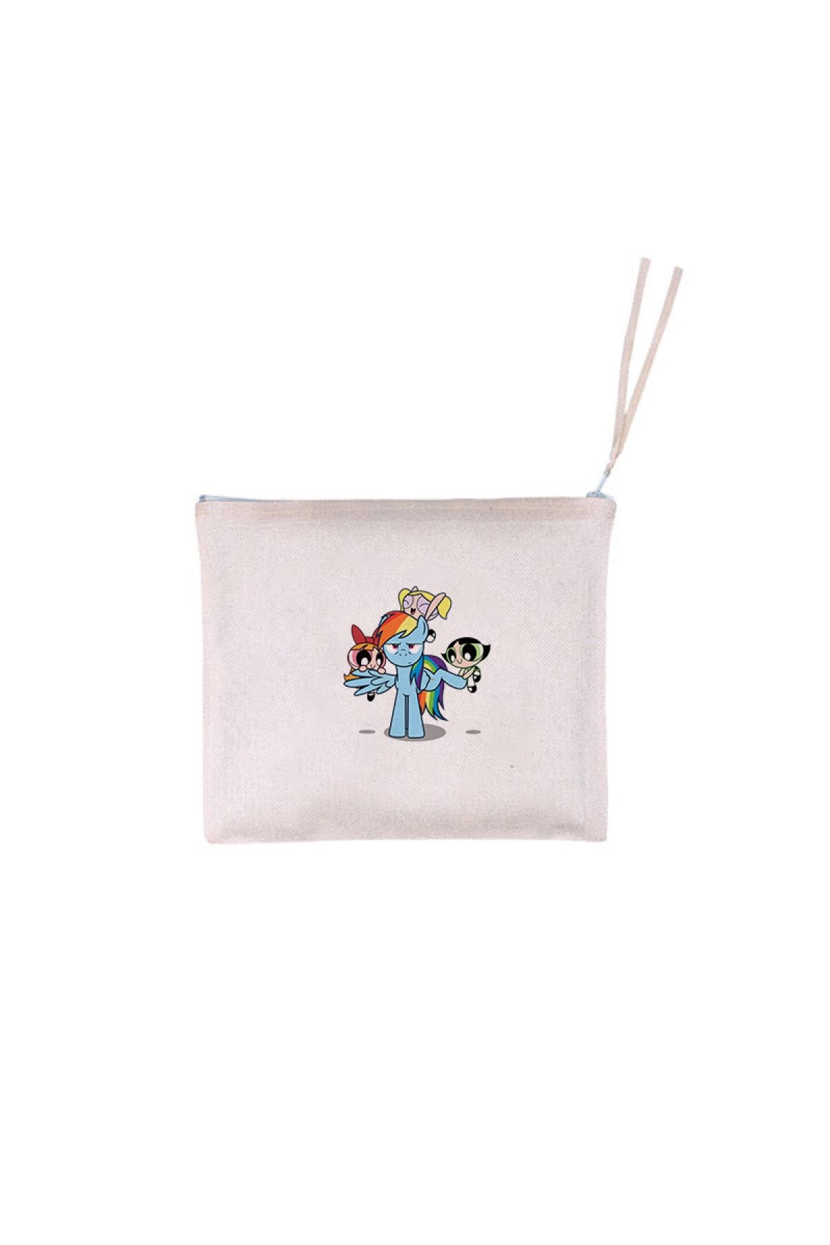 Woldorf Store Powerpuff Girls X My Little Pony Baskılı Makyaj Çantası