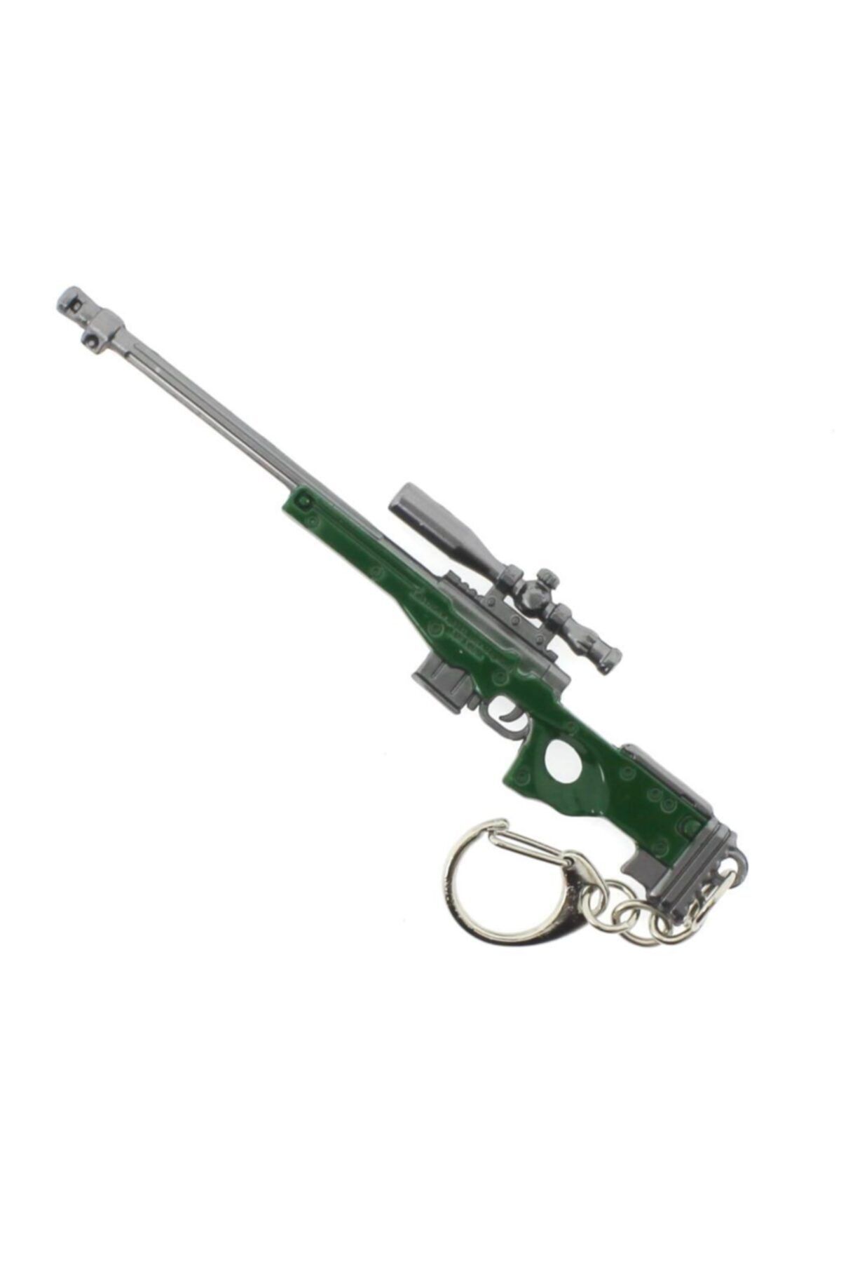 PUBG Metal Yeşil Keskin Nişancı Tüfeği Anahtarlık