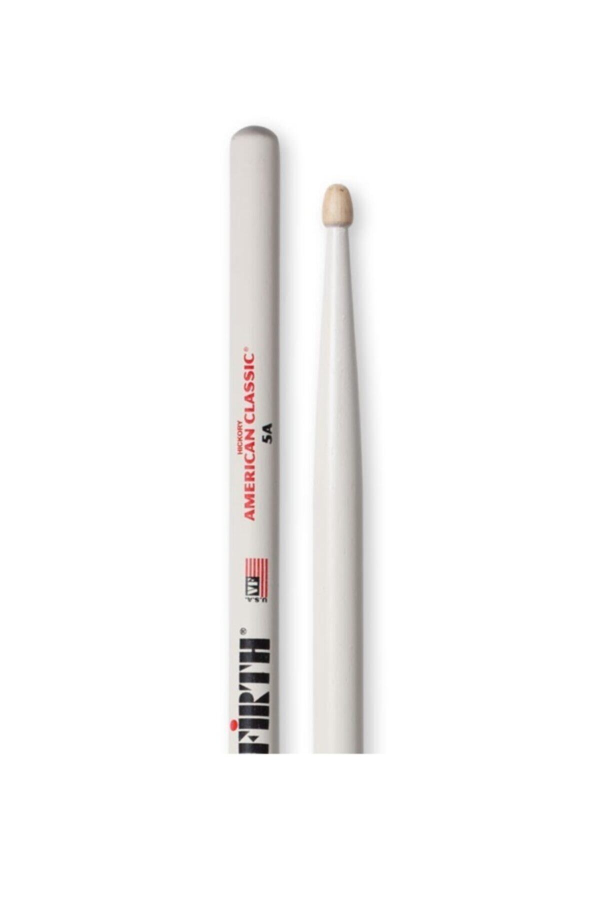 VIC FIRTH Vıcfırth V5aw Baget(çift)5a Wood Whıte, Hıckory, 0.565\