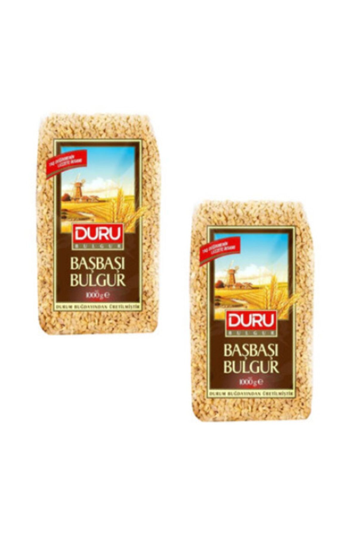 Duru Bakliyat Duru Başbaşı Bulgur 1 Kg. 2 Paket