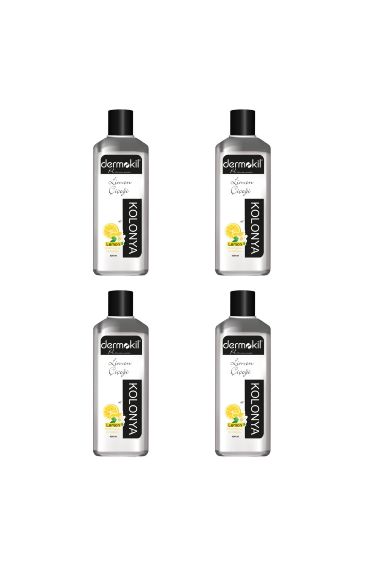 Dermokil Limon Çiçeği Kolonyası 400 ml X 4 Adet