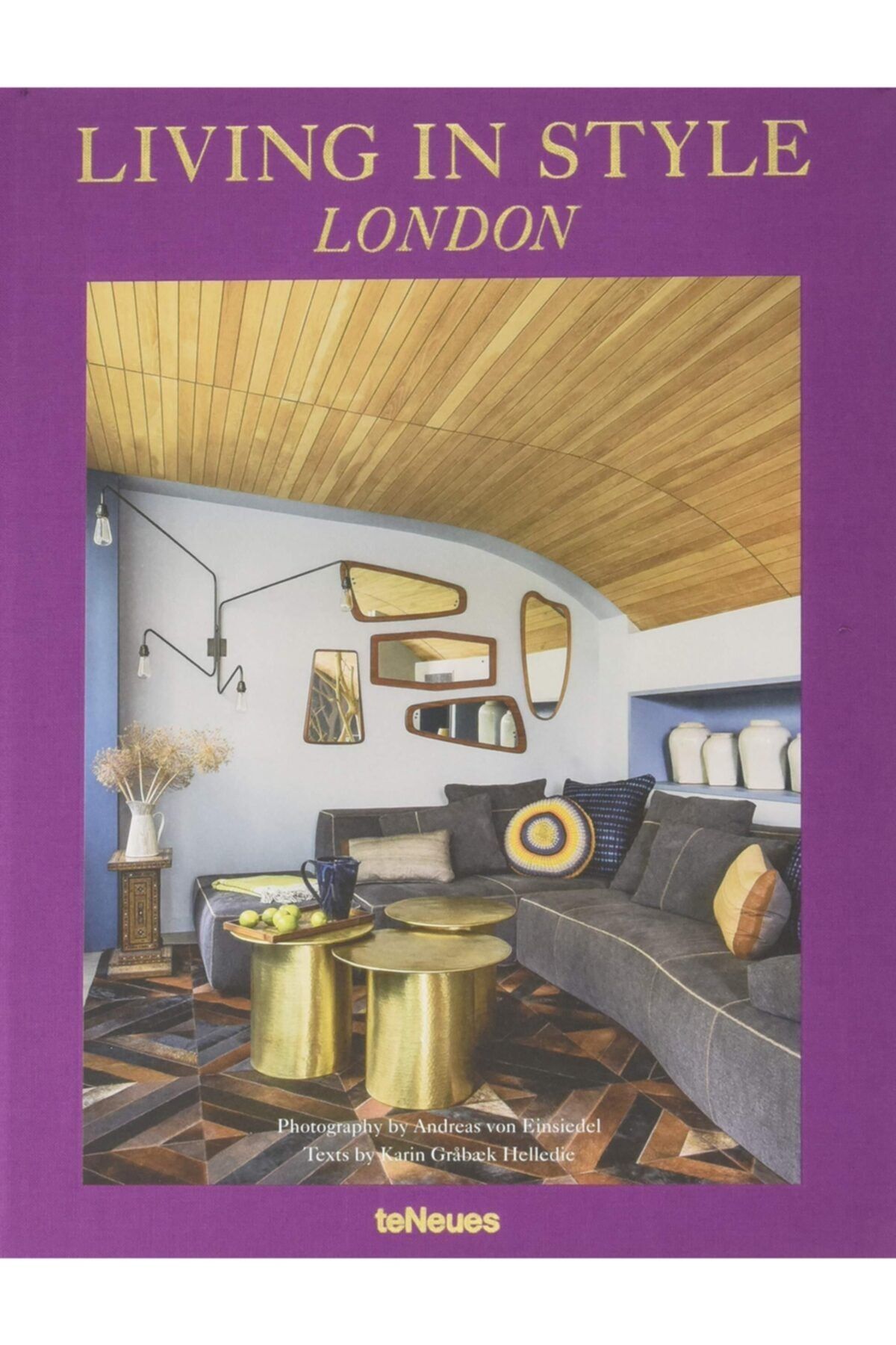 TENEUES Living In Style London Hardcover - Kitap