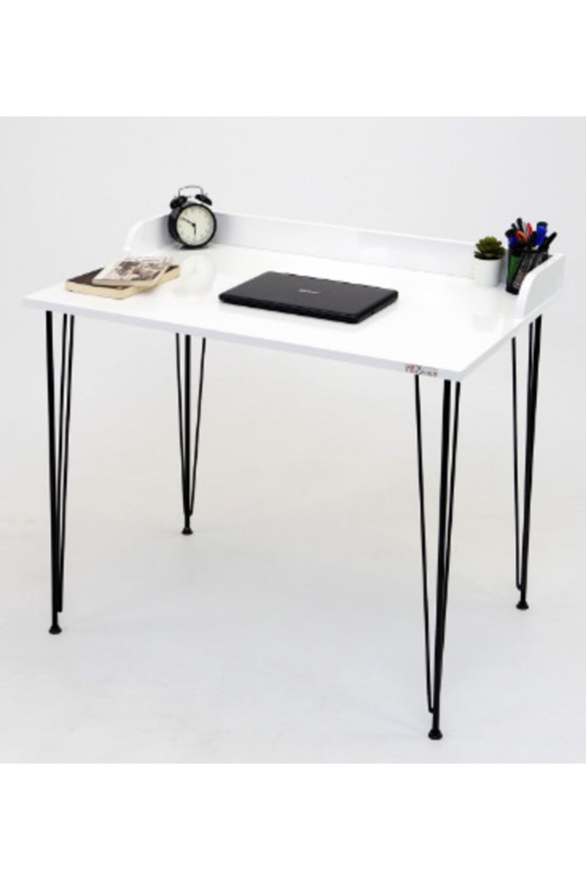 Mobilya aksesuar Beyaz Çalışma Masası Mdf 75x110