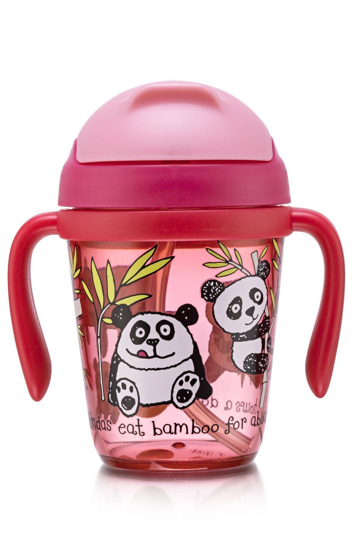 Tyrrell Katz Kulplu Pipetli Matara / Suluk 300 Ml Panda