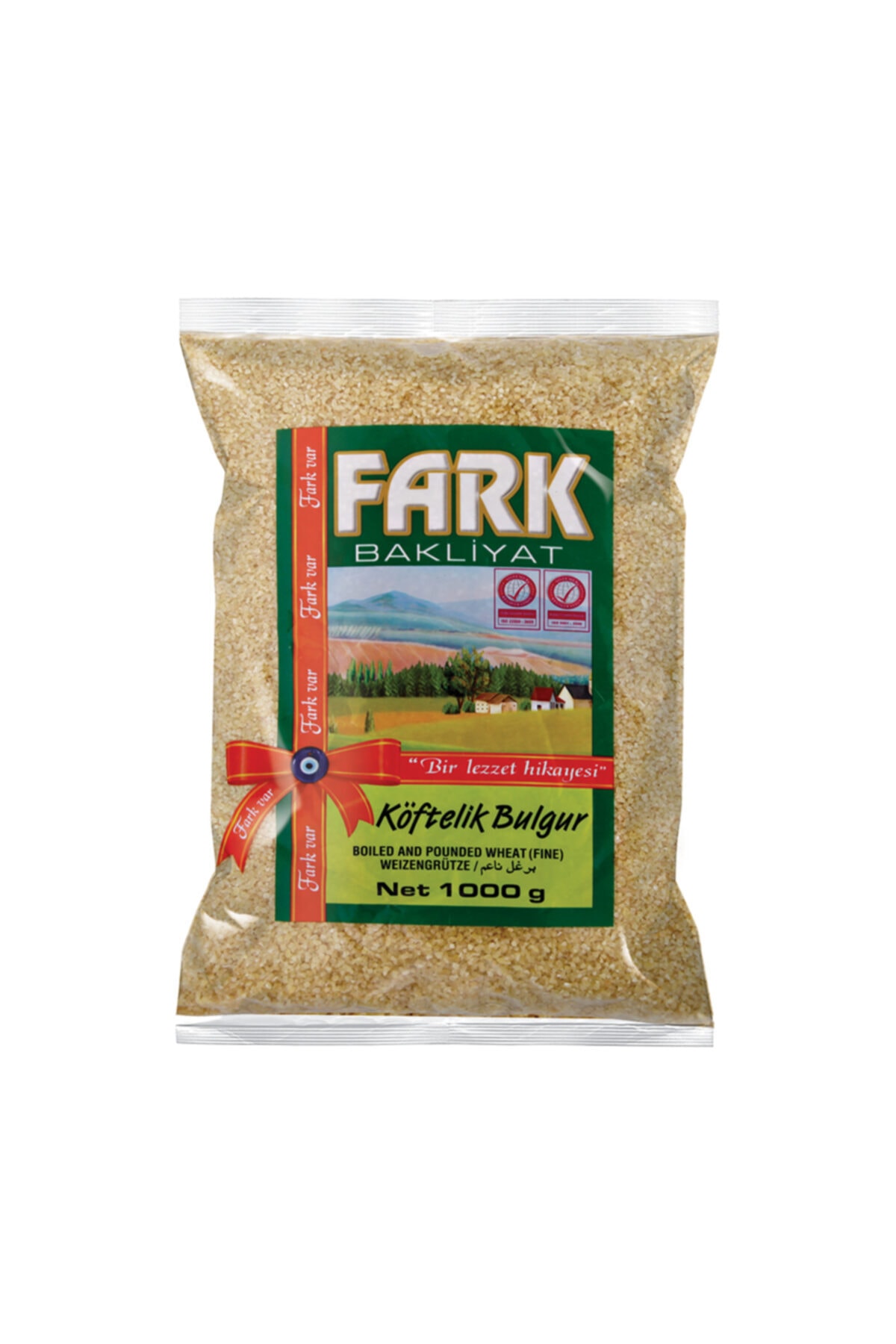 fark Köftelik Bulgur Yerli 1 Kg X 6 Paket