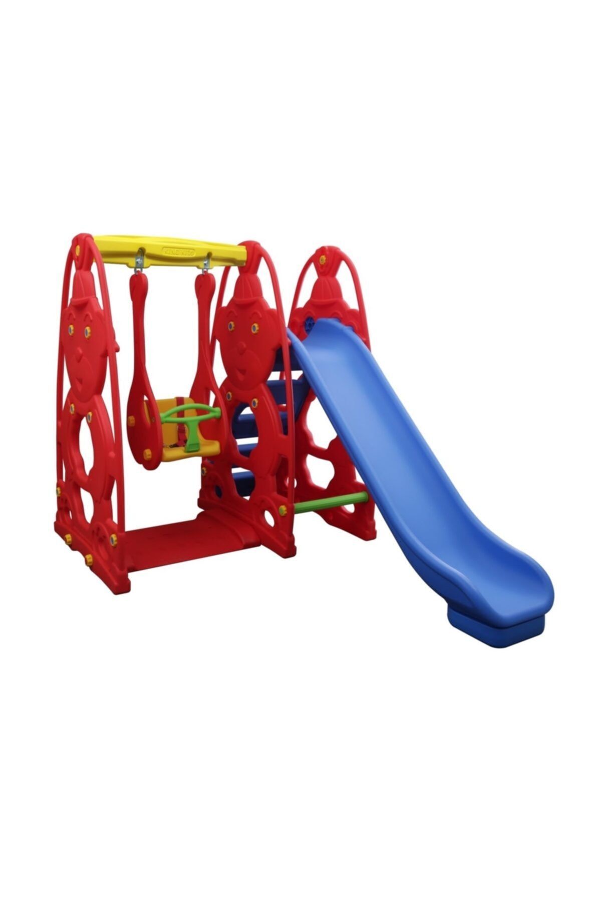 Monte Express Sevimli Teddy Kaydıraklı Salıncak Set A
