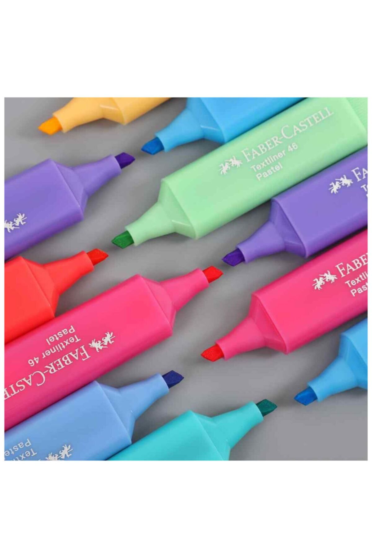 Faber Castell Faber-castell 1546 Pastel Fosforlu Kalem 4 Renk