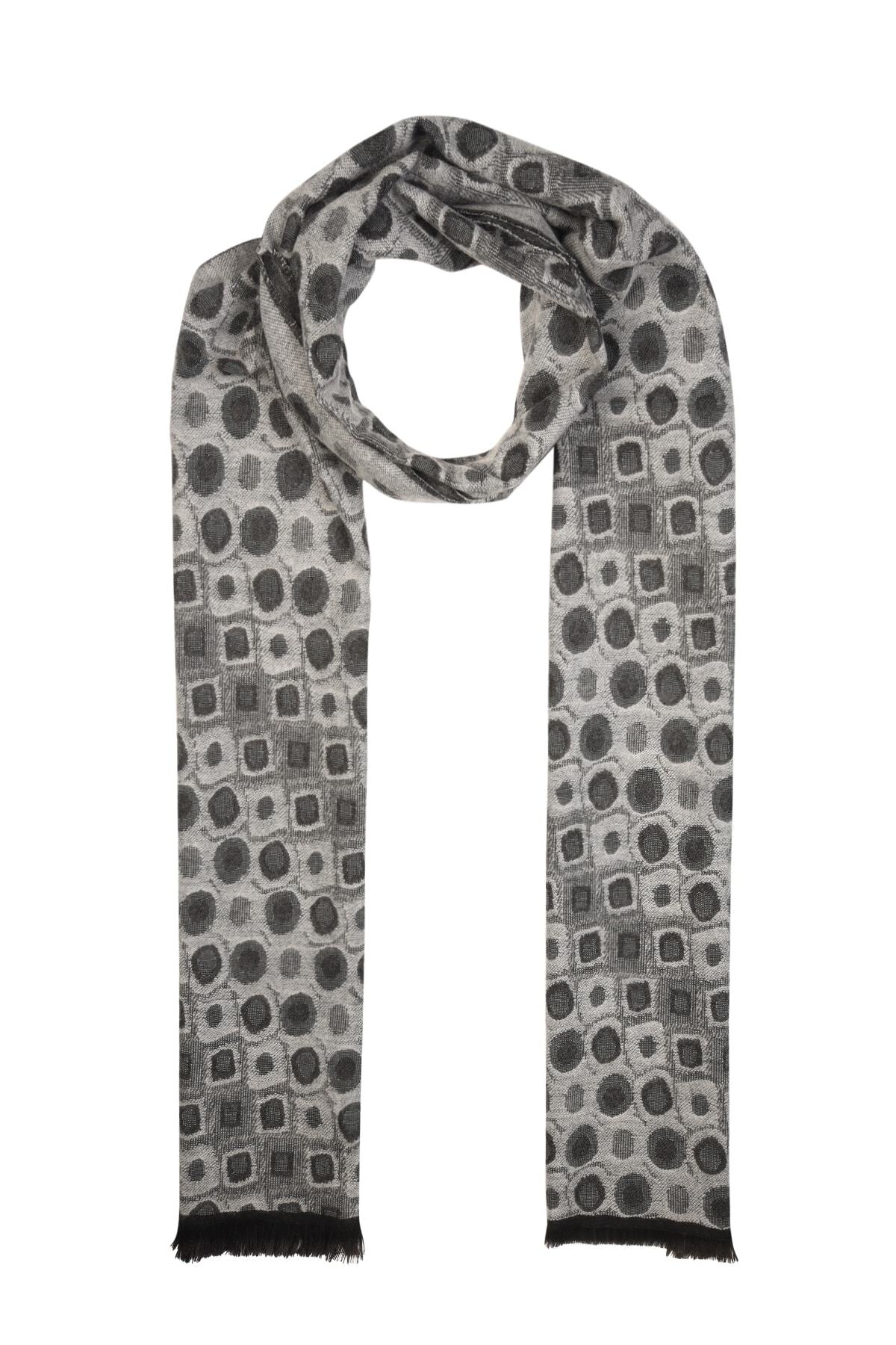 Esgue Erkek Gri Viskon Atkı