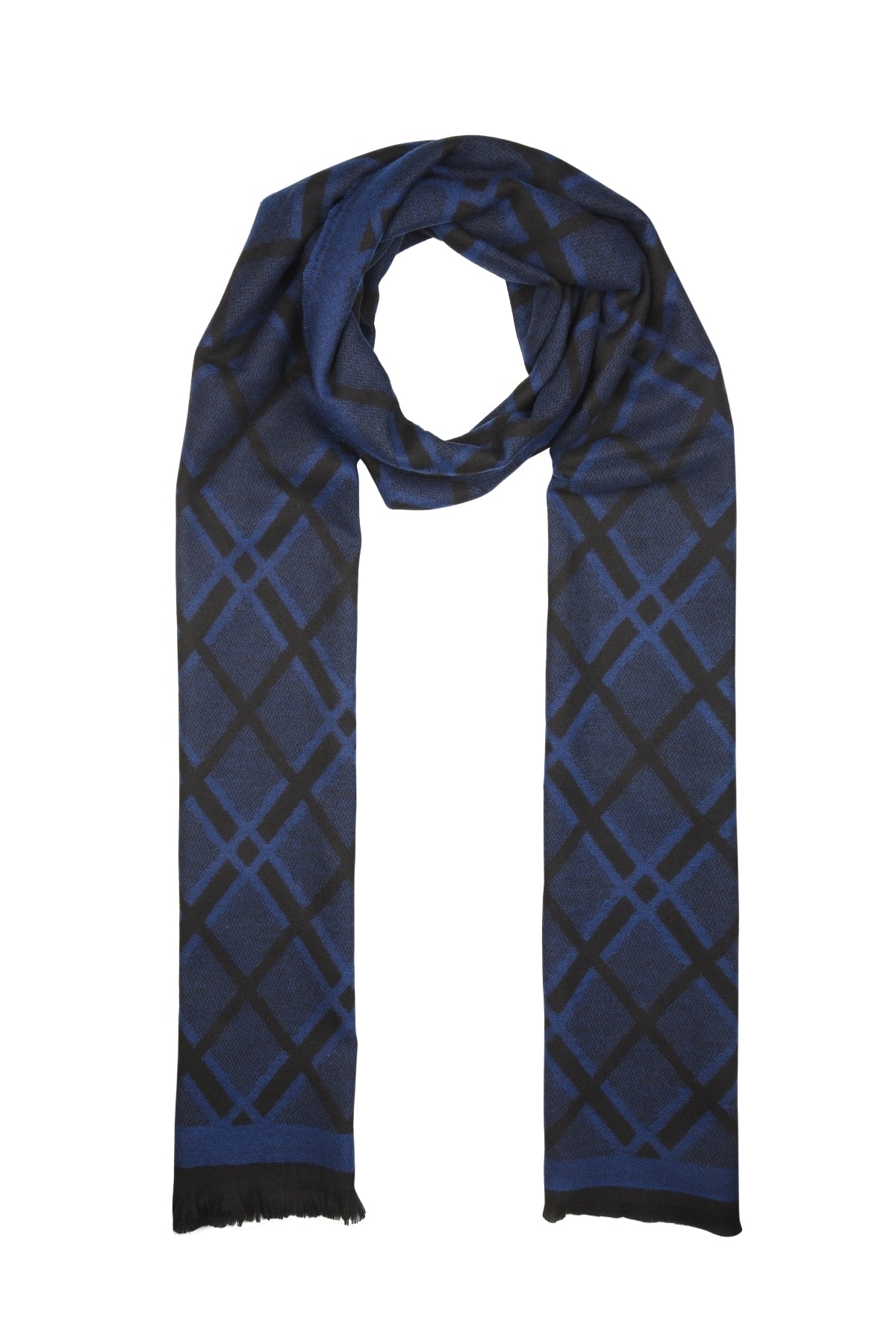 Esgue Viskon Lacivert Erkek Atkı