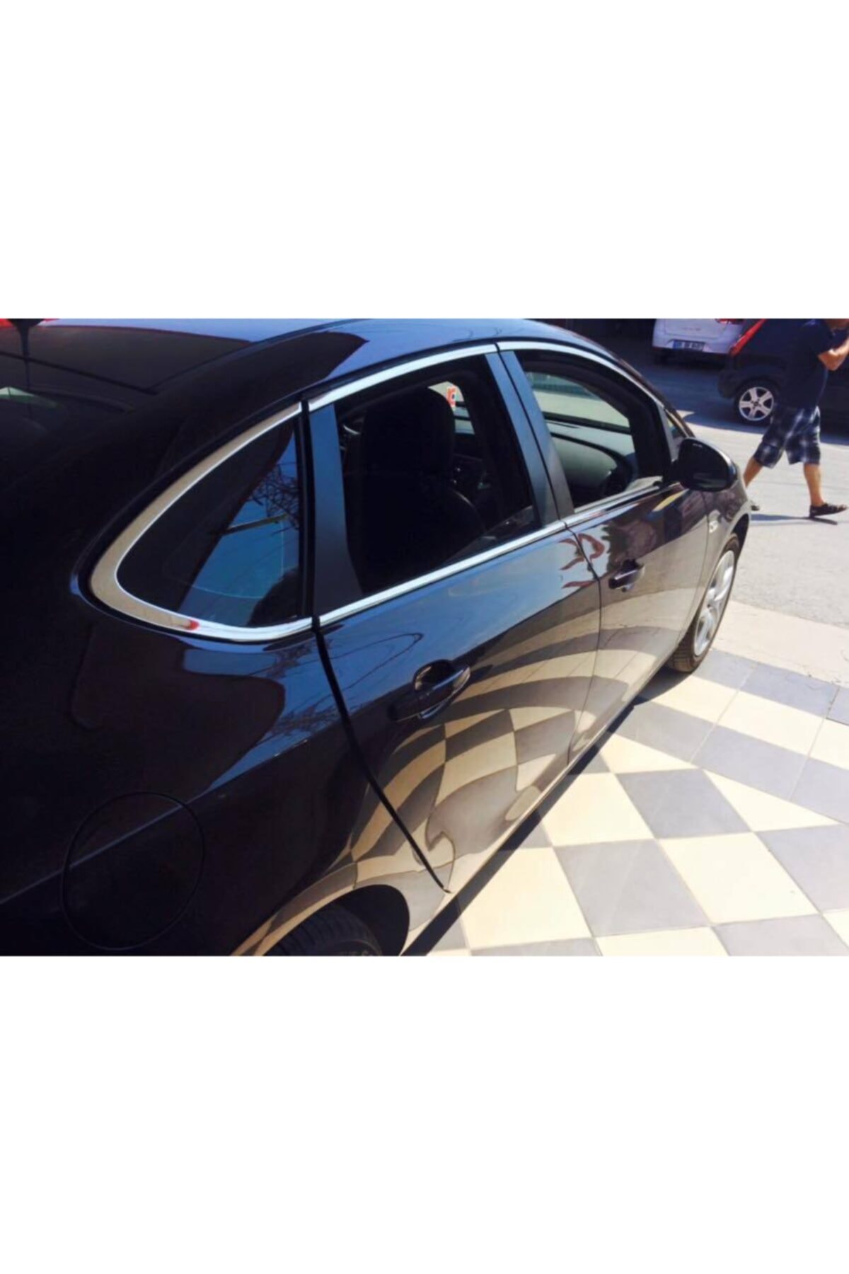 Leader Opel Astra J Hb Ve Sd Crom Cam Alt Üst Çıtası Komple Takım