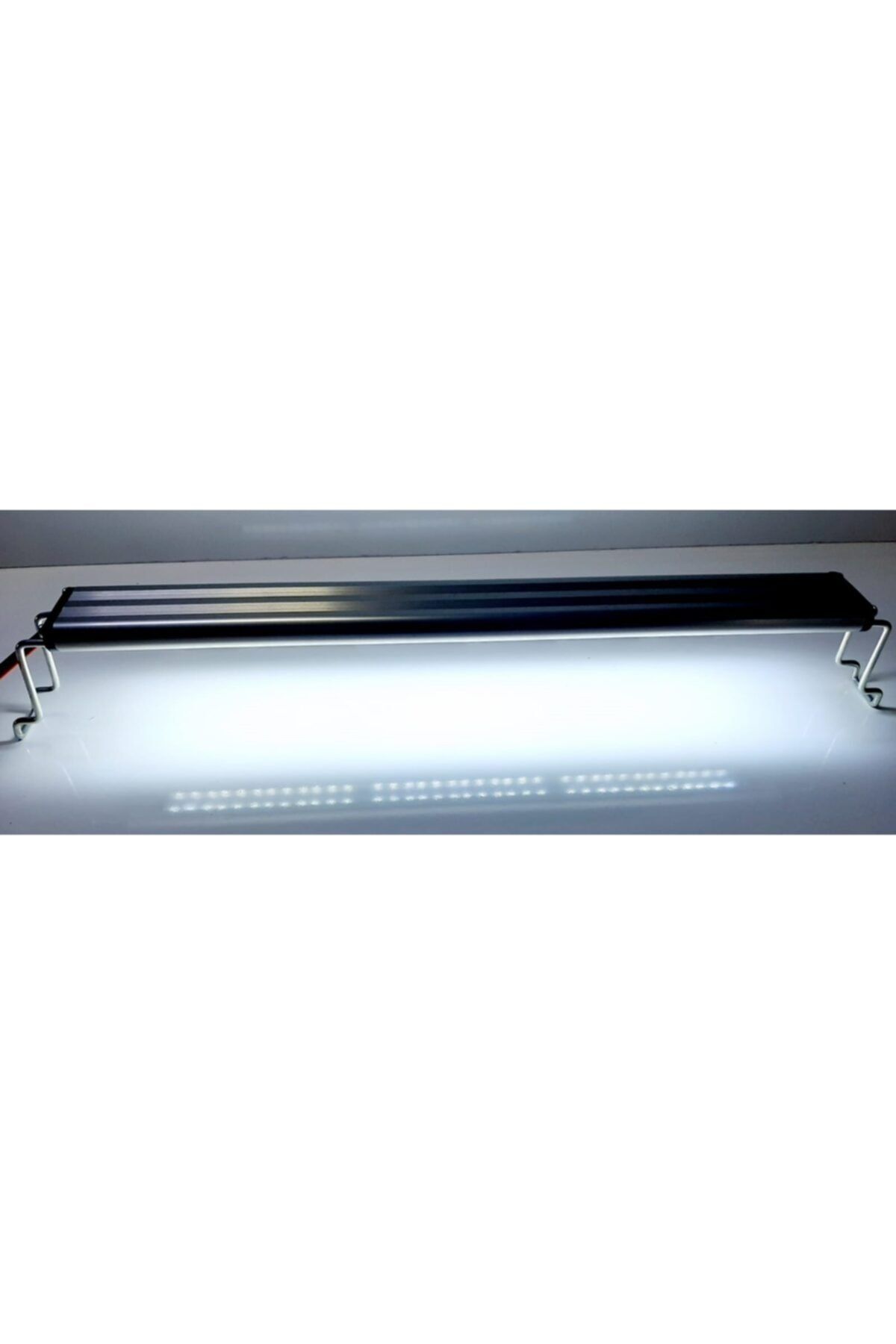WOLFMAR Silver Serisi 60 Cm 6500 Kelvin Beyaz Akvaryum Led Aydınlatma -70 Cm-75 Cm Akvaryum Için Uygundur