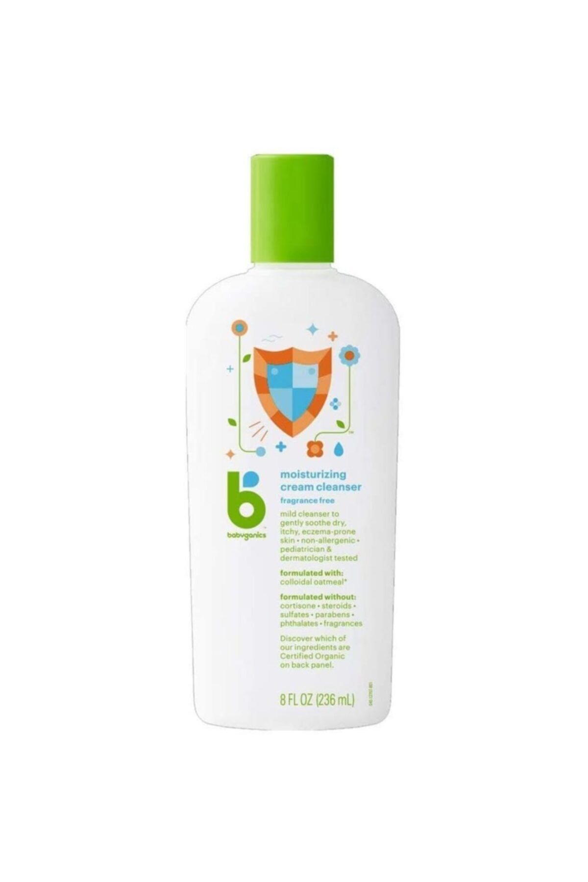 Babyganics Nemlendirici Ve Temizleyici Krem 236ml