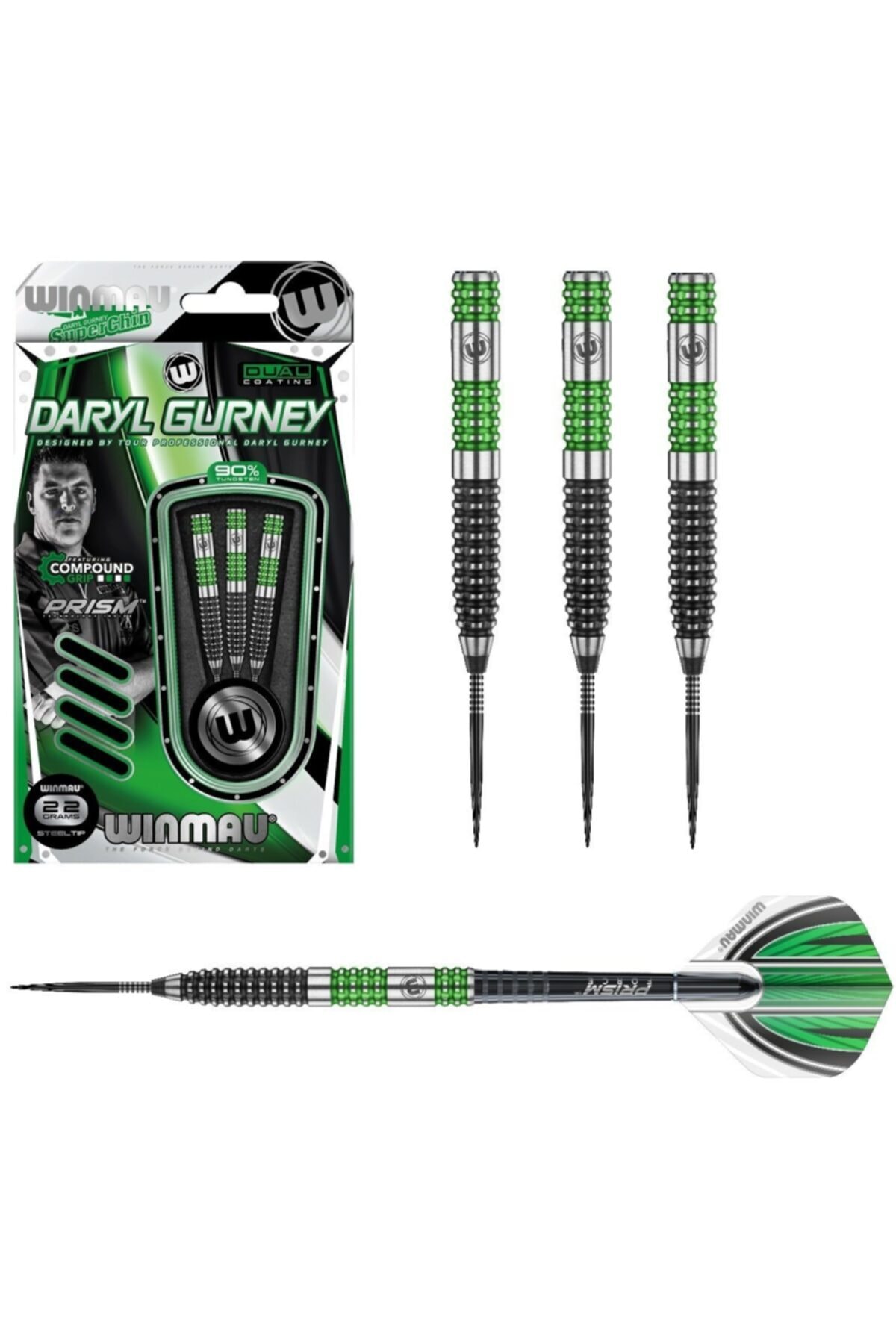 WINMAU Daryl Gurney 22gr Dart Oku