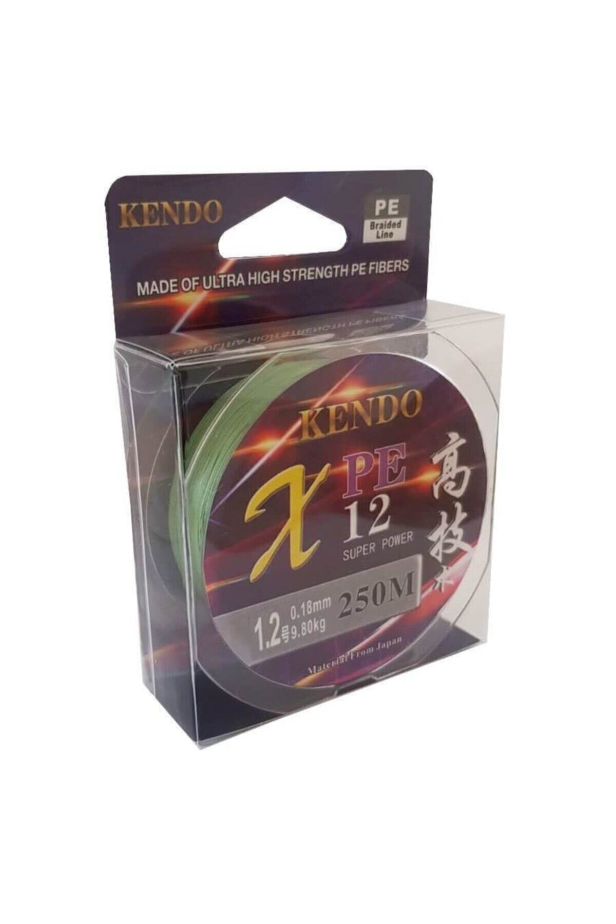 Kendo 12pe Dark Green 250m Ip Misina 0.18mm