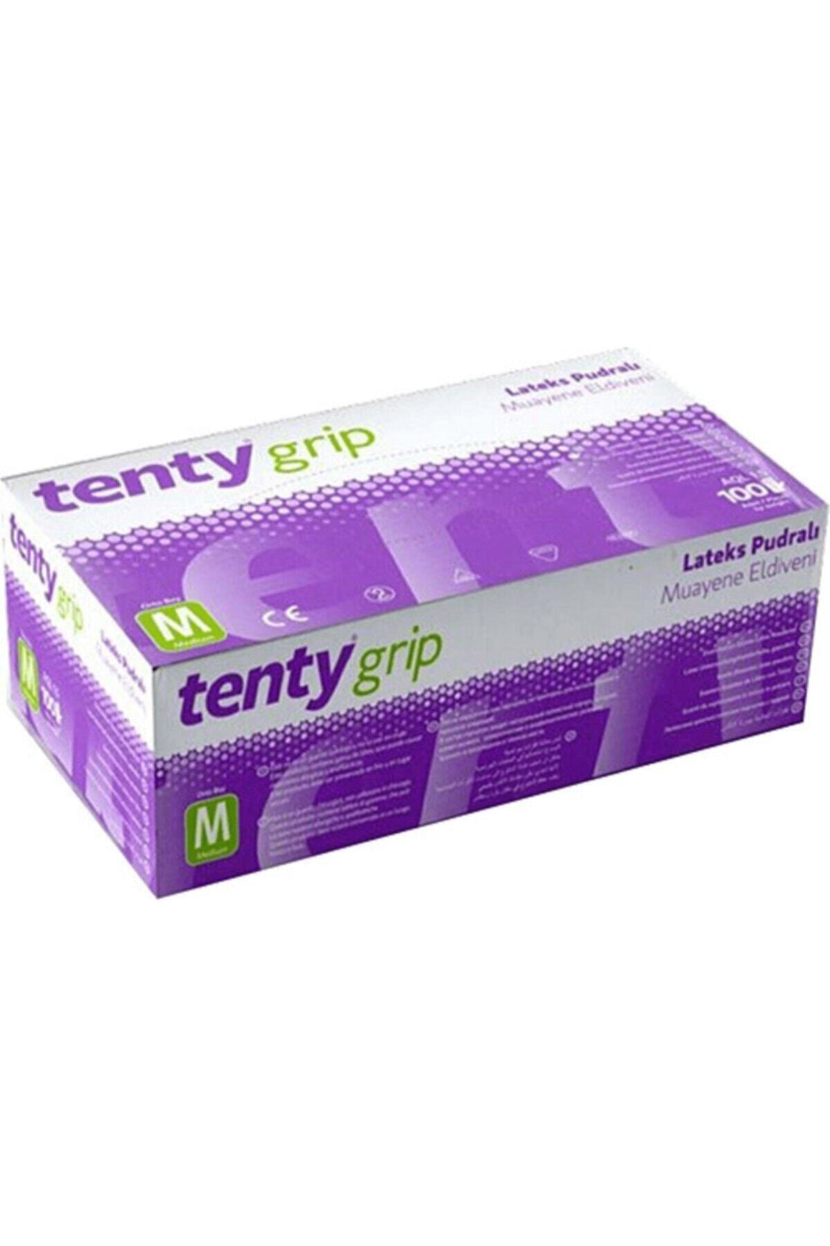 Tenty Medium Pudralı Latex Eldiven