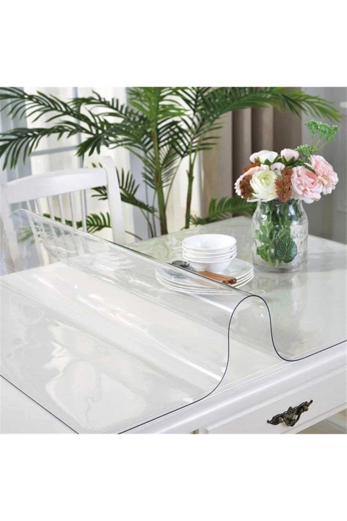 behcetin tekstil kalin seffaf 100 cm pvc masa ortusu ve koruyucu fiyati yorumlari trendyol