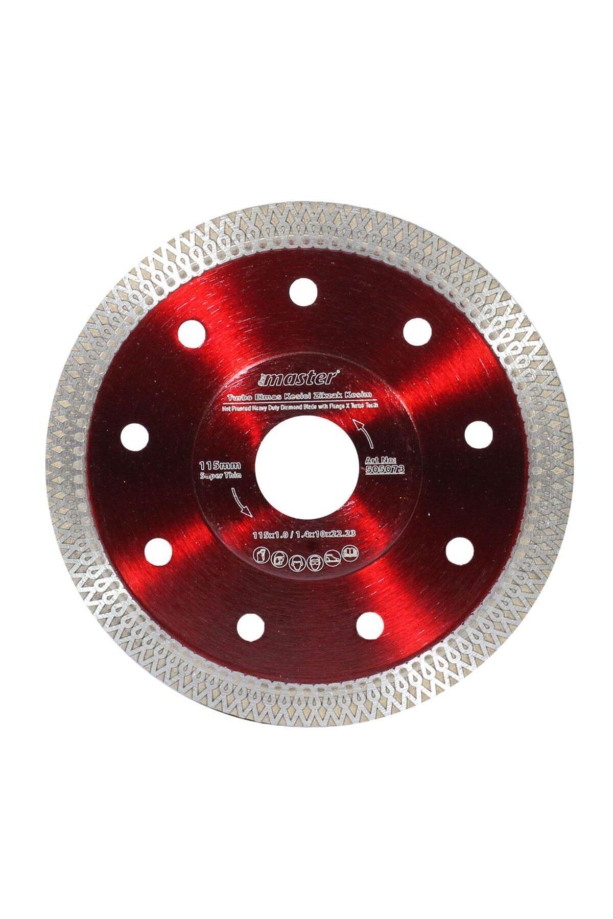 Badem10 Master Elmas Kesme Ultra Ince Zikzak Kesim 115x1.0x22.23